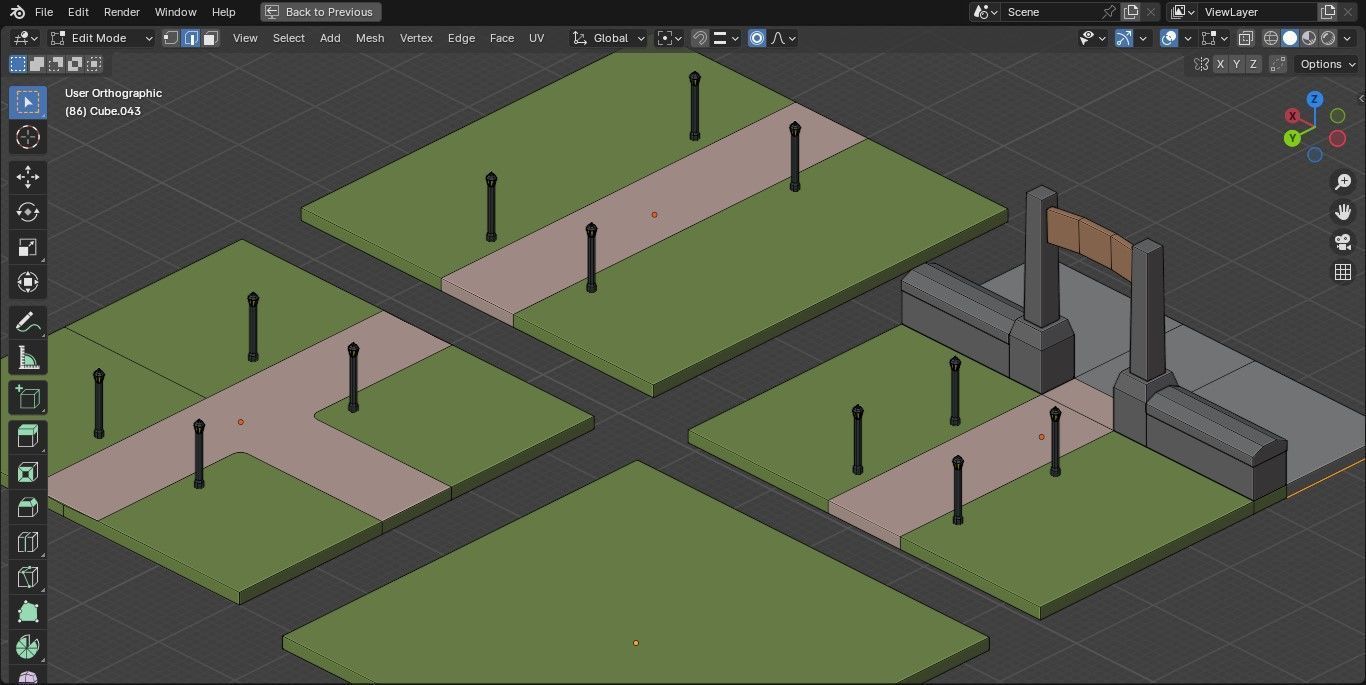 Ultimate Game Ready Environment Pack Low Poly Low-poly 3D model_14