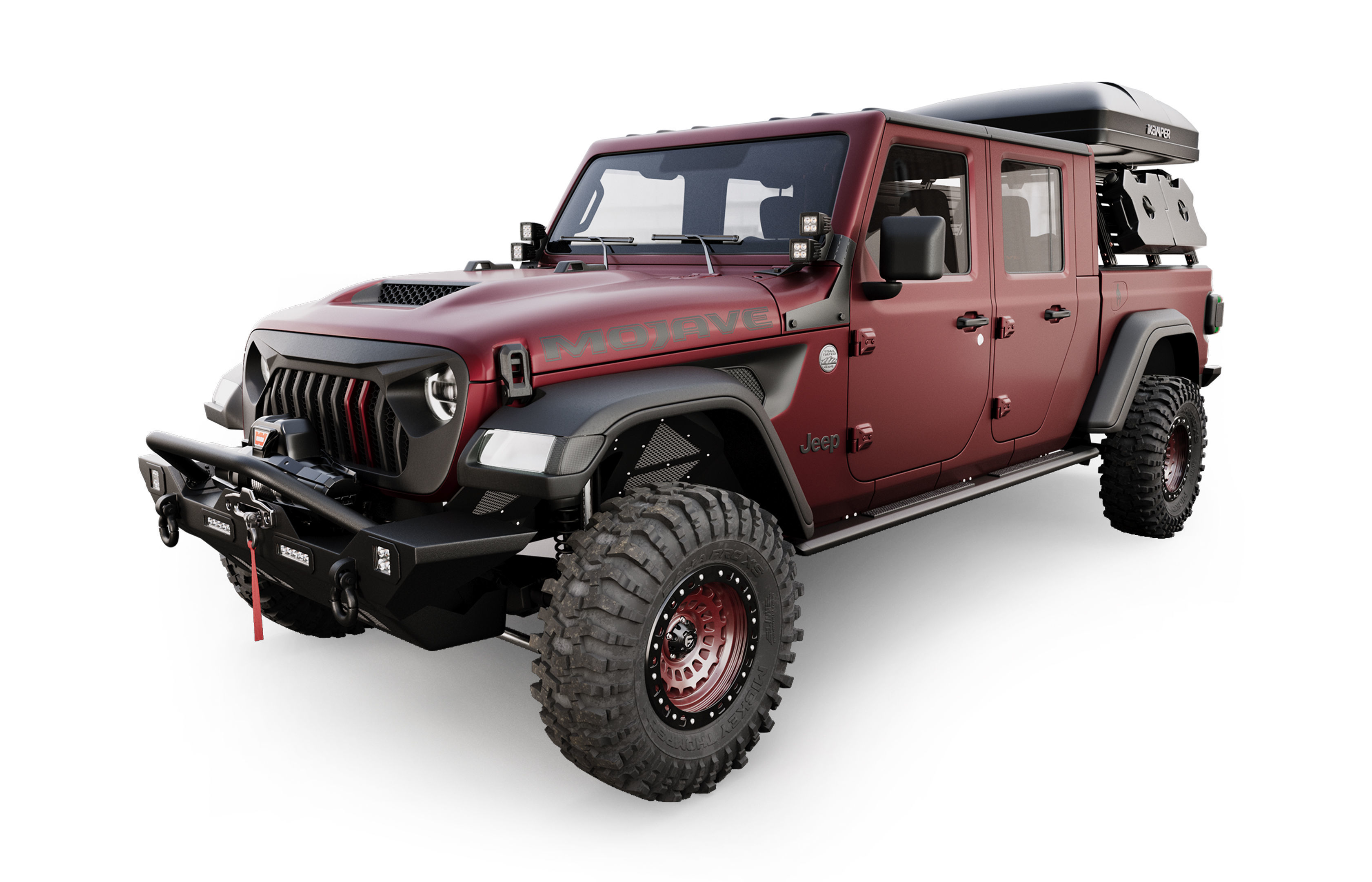 jeep gladiator custom 3D model_1