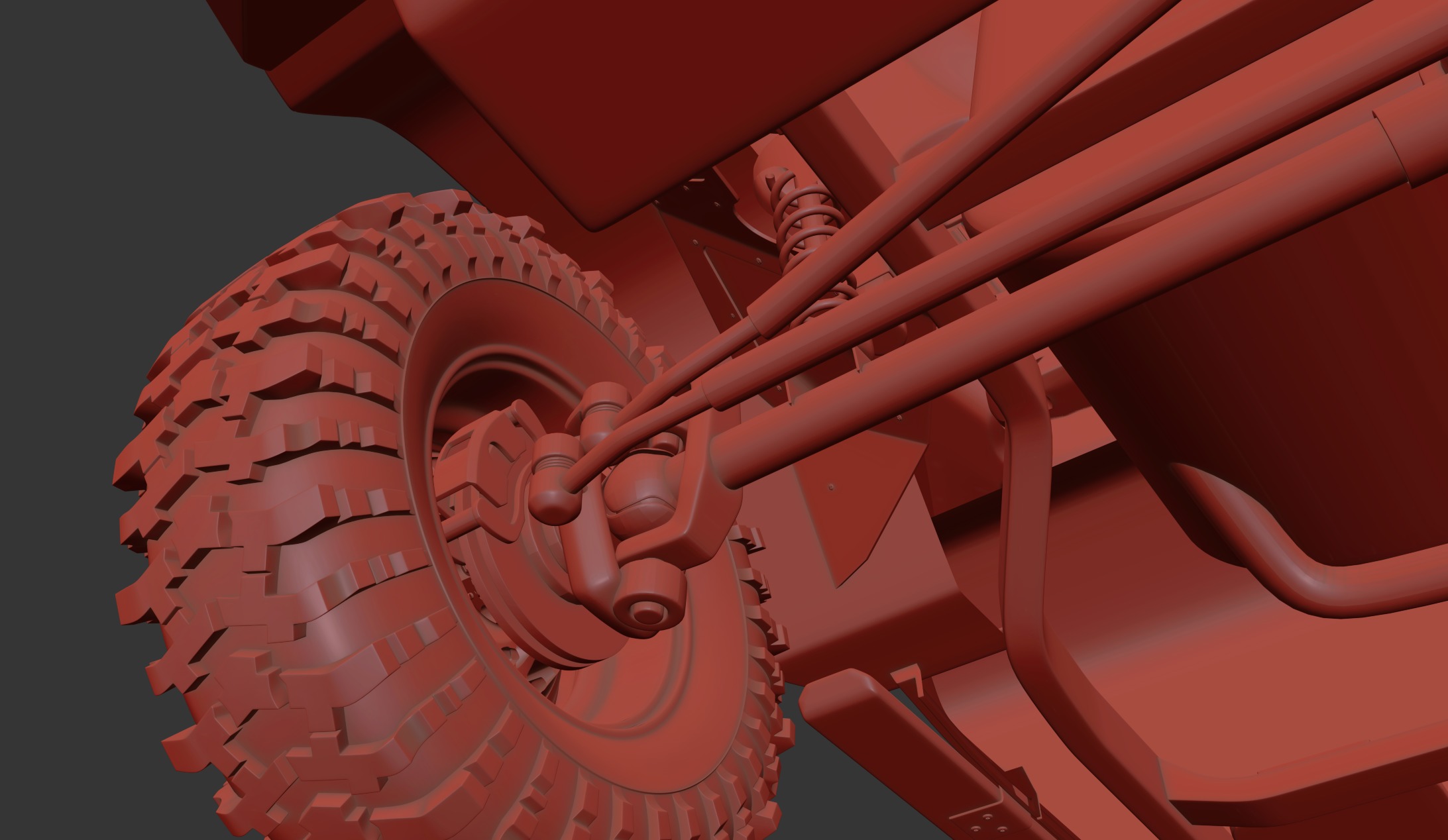 jeep gladiator custom 3D model_23