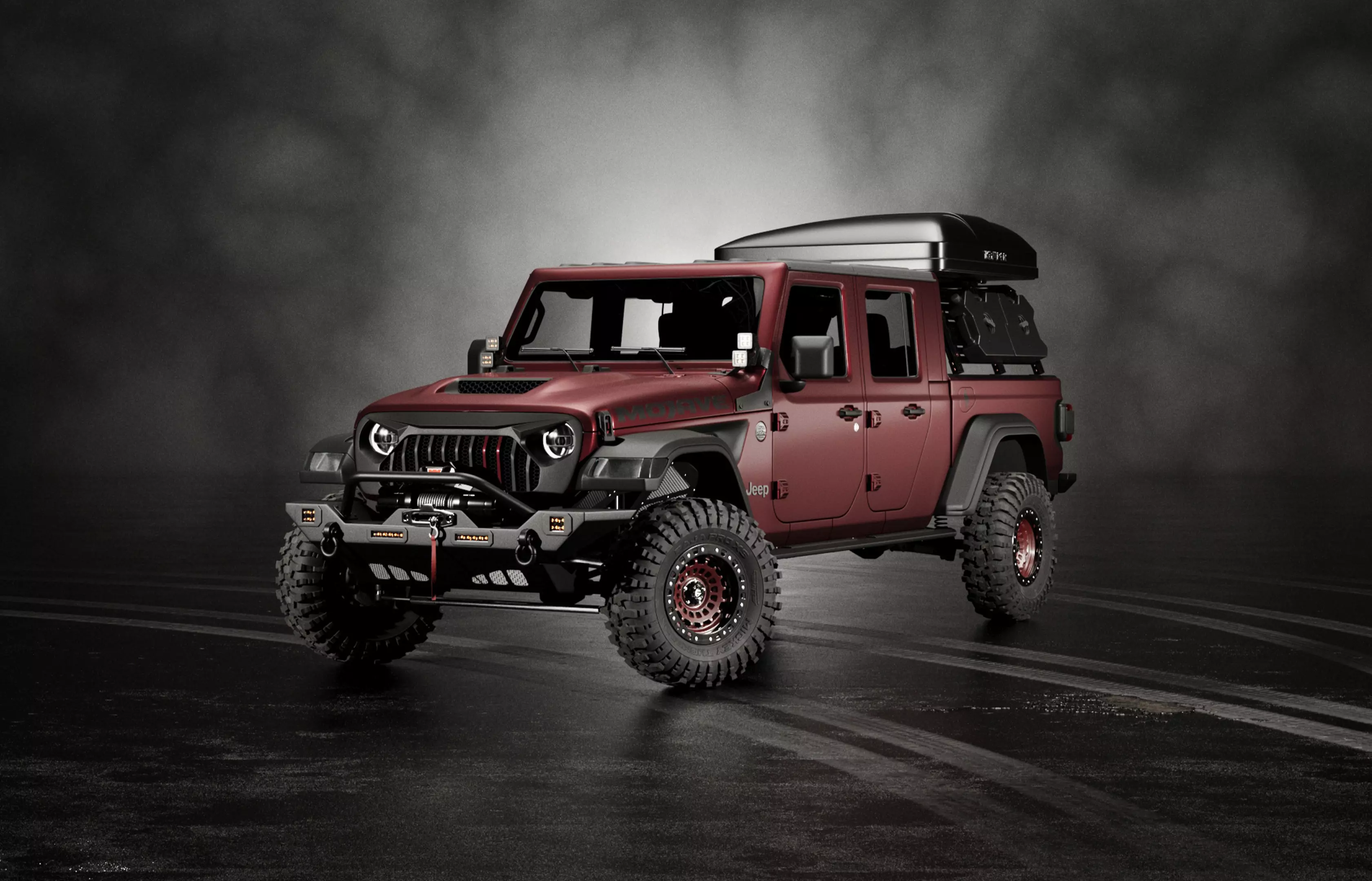 jeep gladiator custom 3D model_0