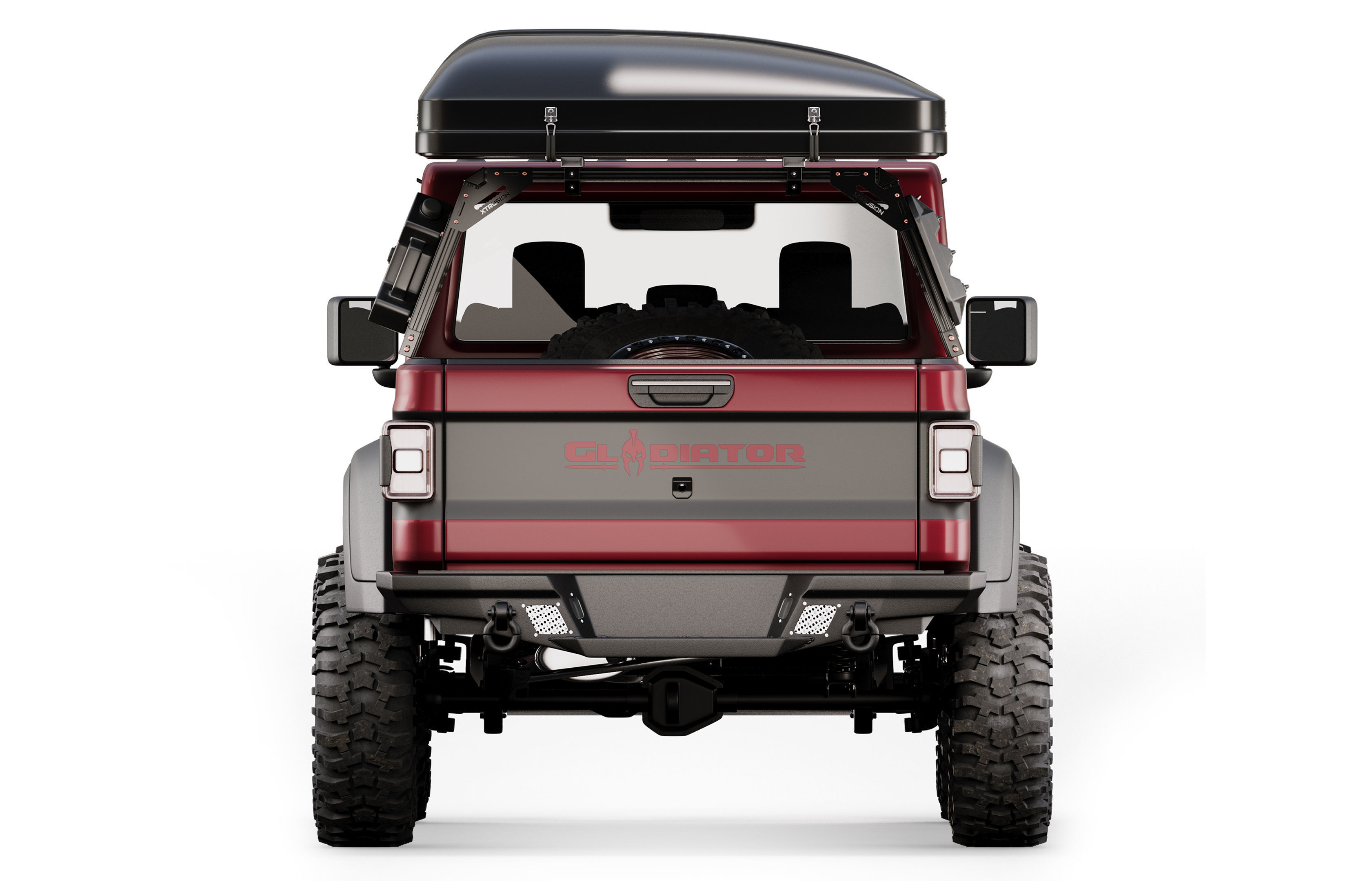 jeep gladiator custom 3D model_4