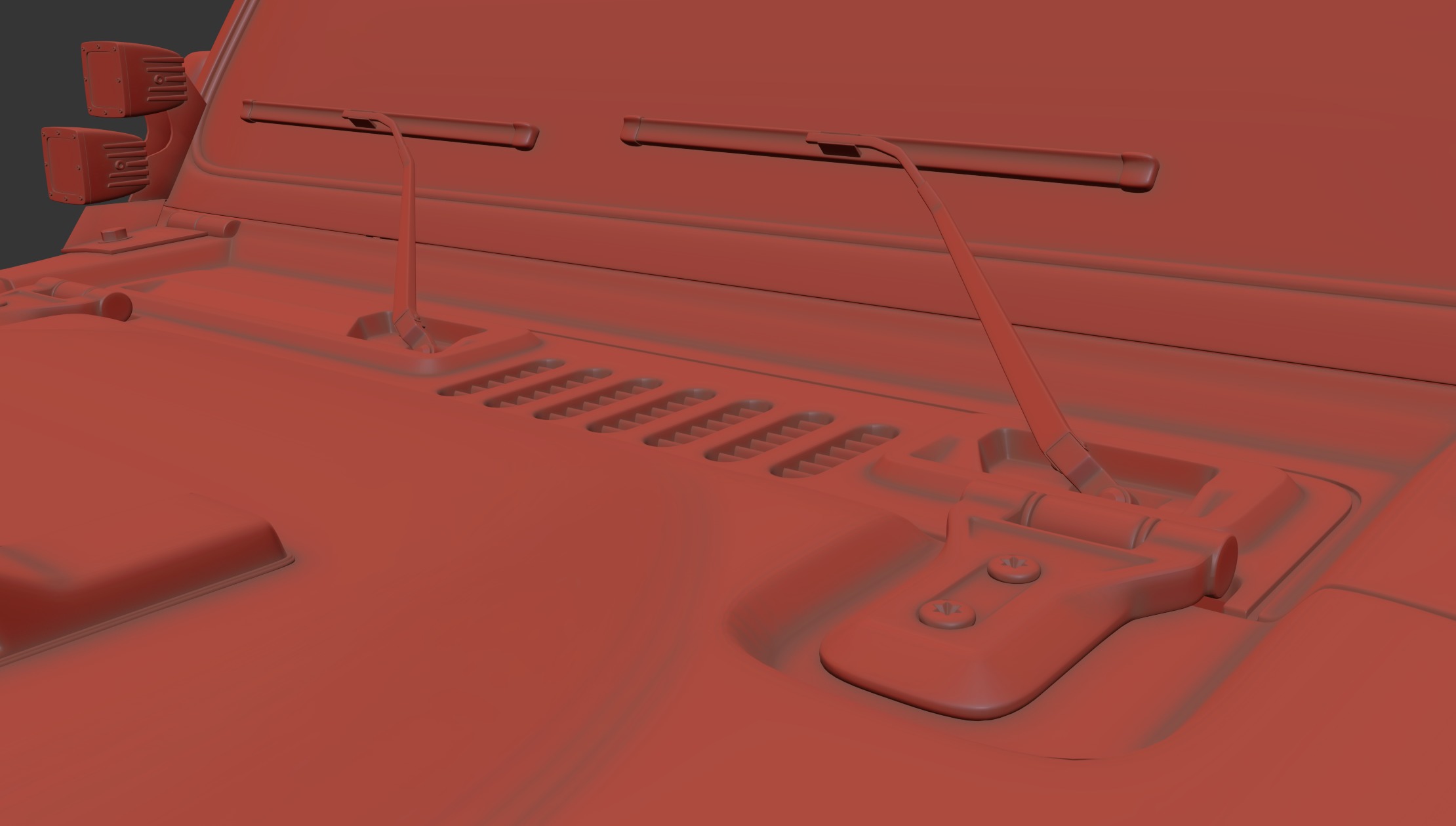 jeep gladiator custom 3D model_25