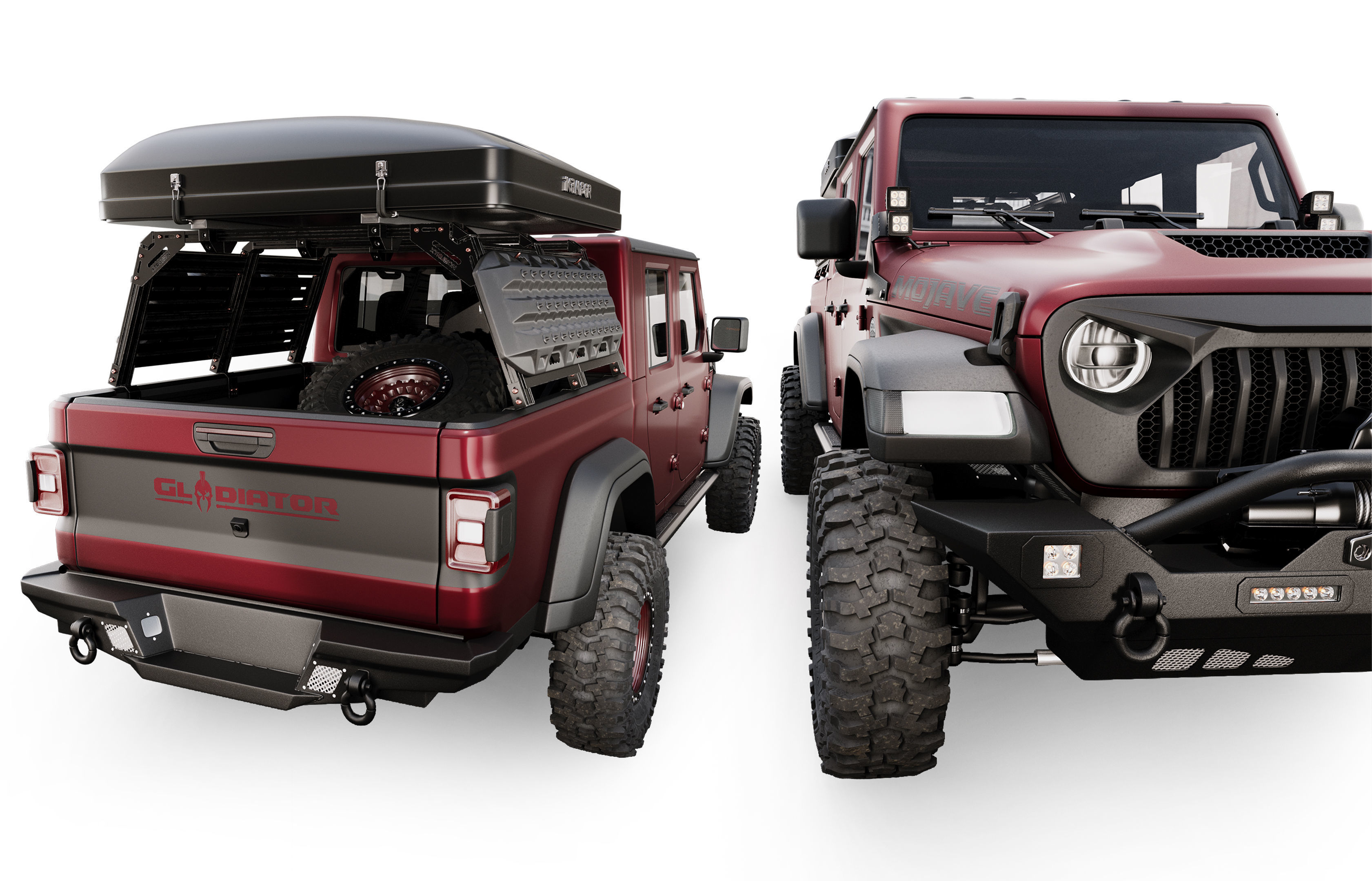 jeep gladiator custom 3D model_13