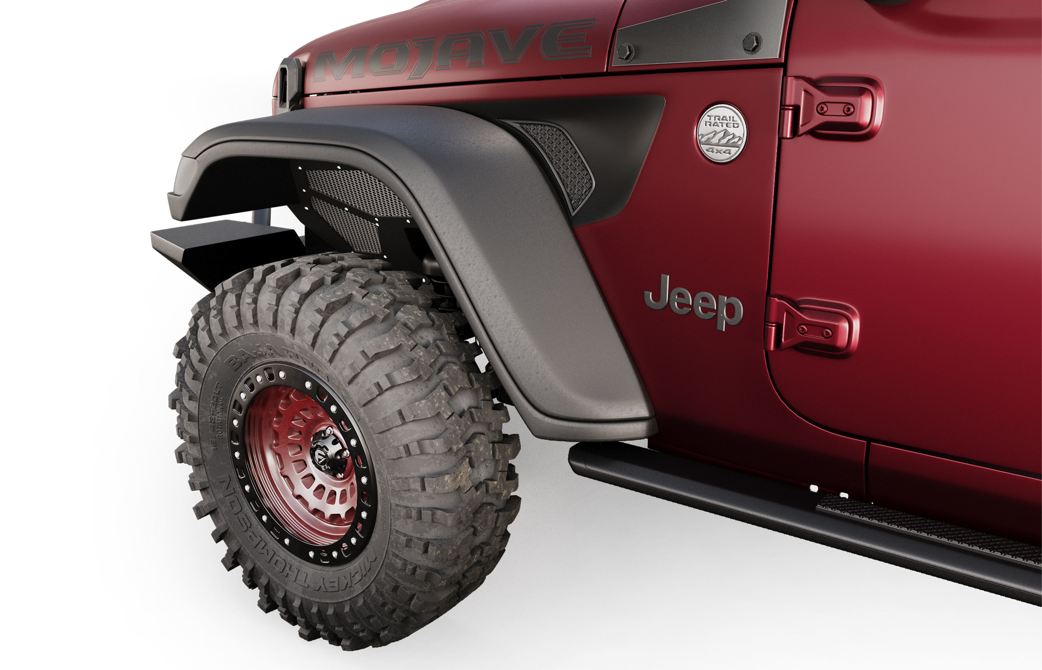 jeep gladiator custom 3D model_14