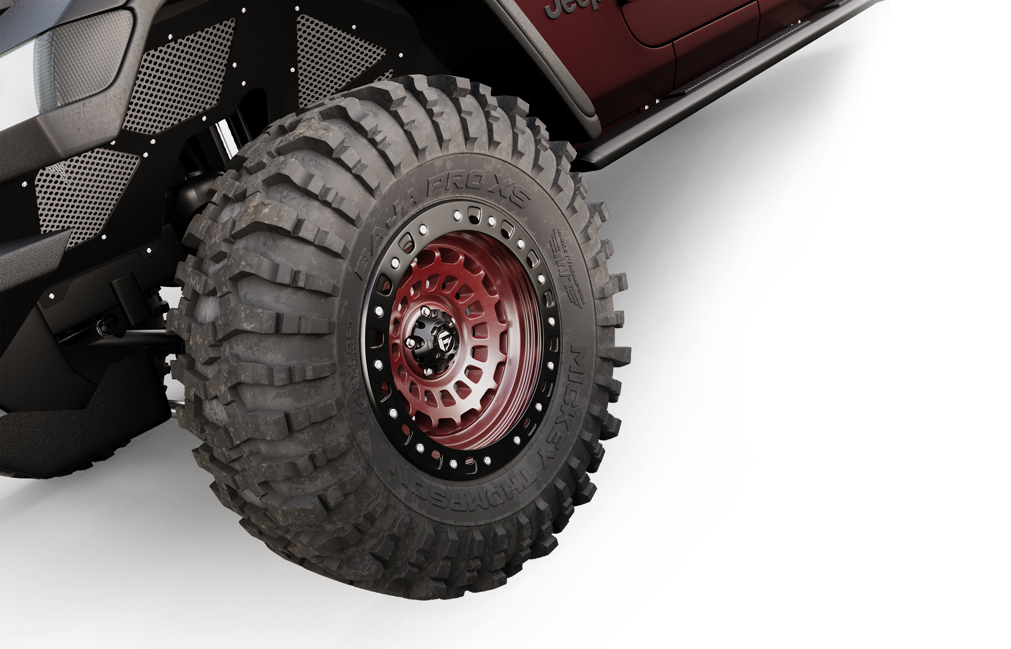 jeep gladiator custom 3D model_11