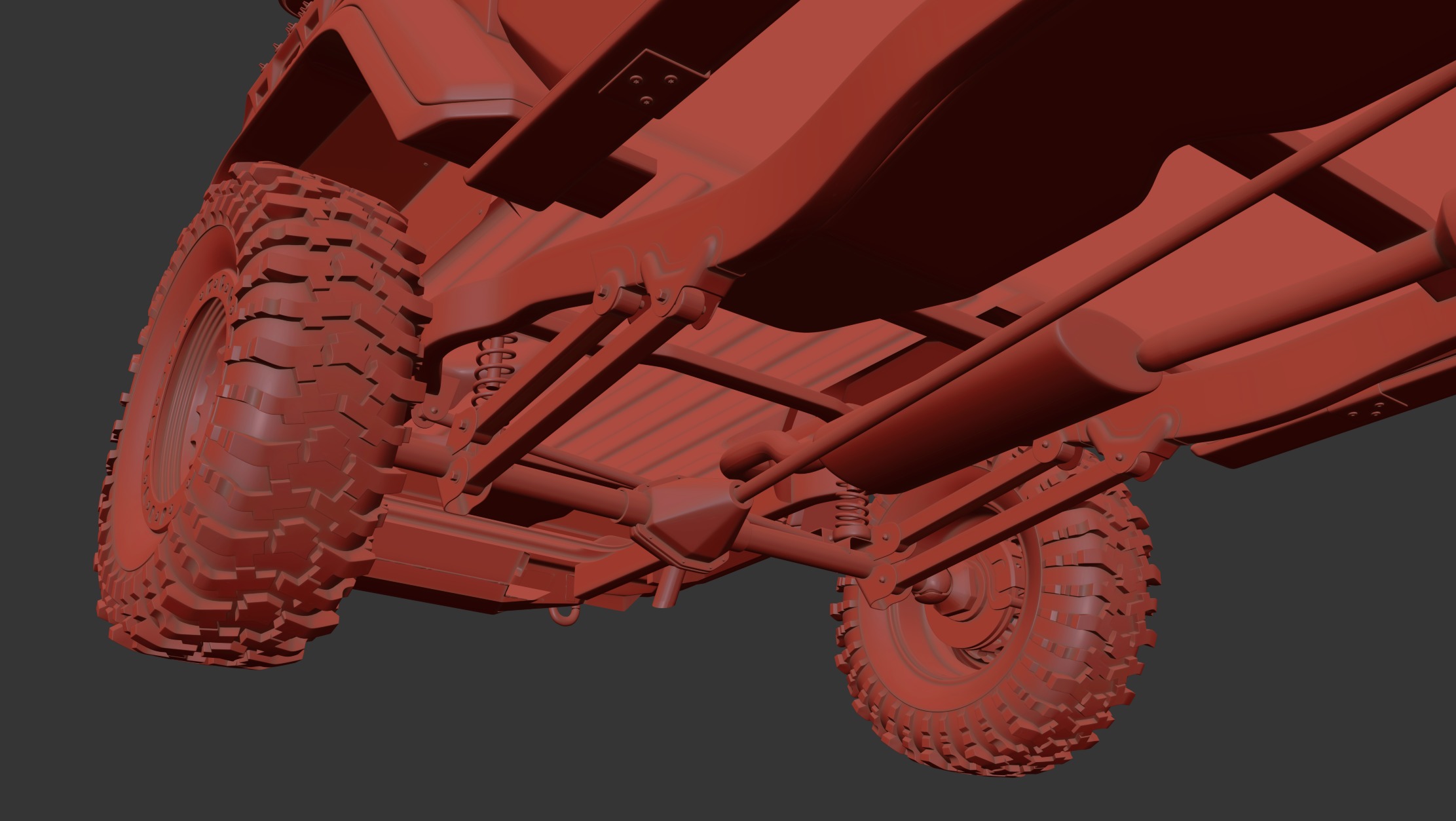 jeep gladiator custom 3D model_20