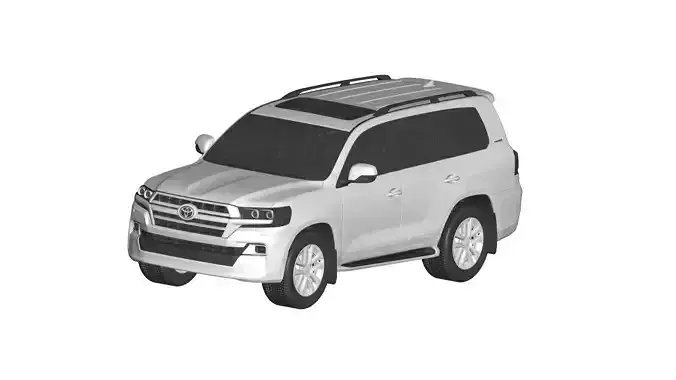 Toyota Land Cruiser 200 3D model