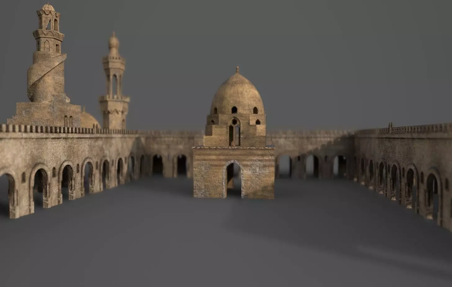 Historical Mosque 3D model
