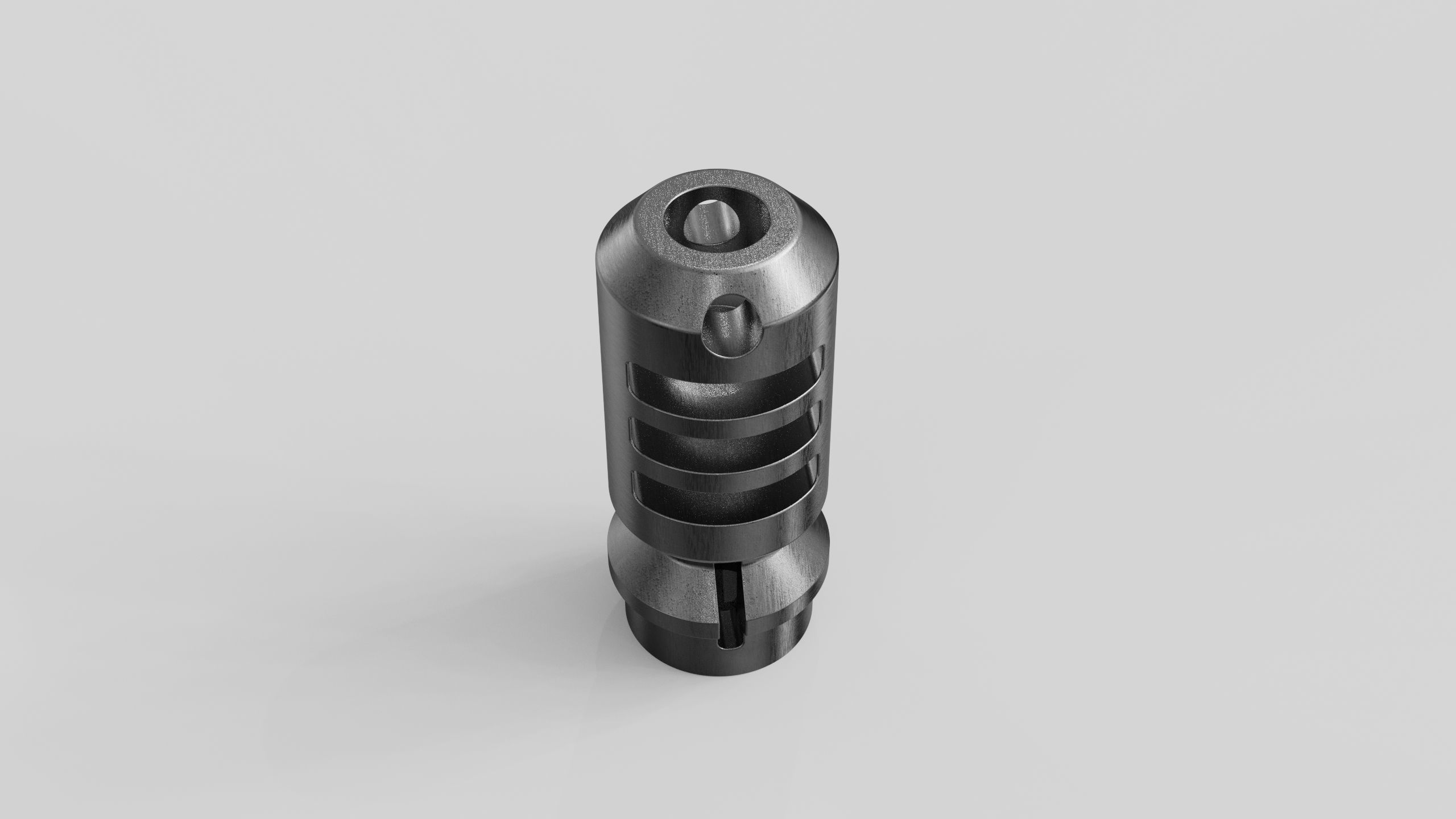 Muzzelr brake rif 3D model_4