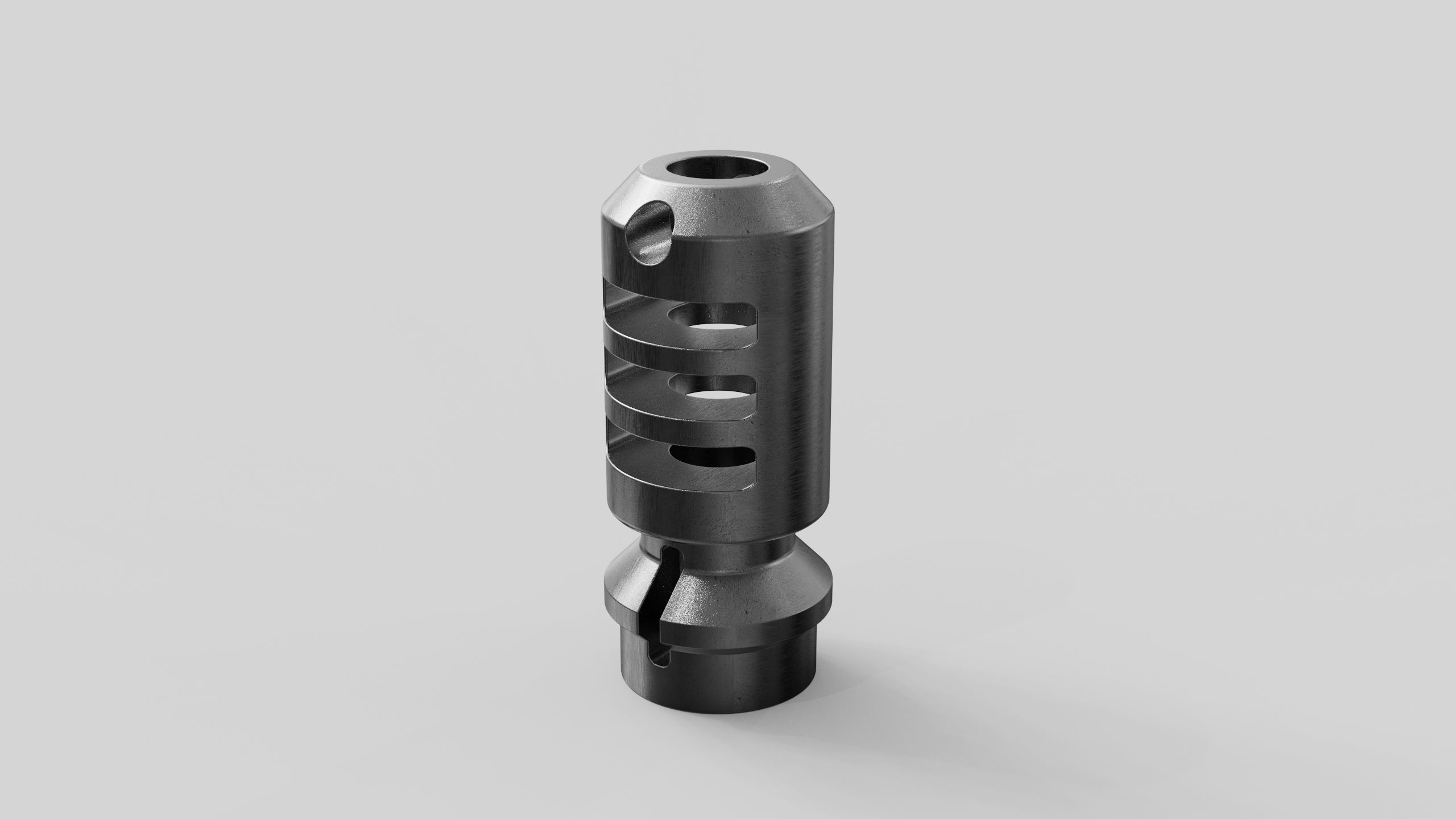 Muzzelr brake rif 3D model_1