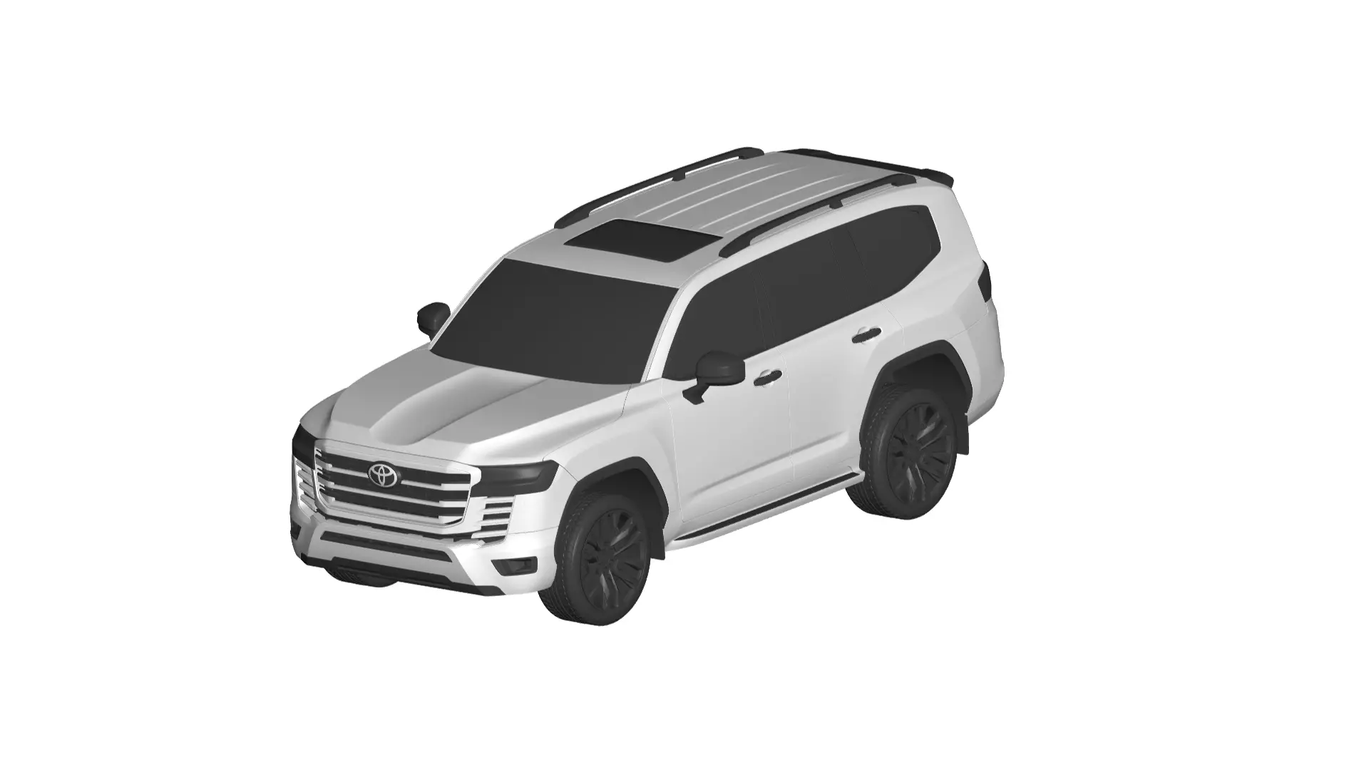 Toyota Land Cruiser 300 3D model_0