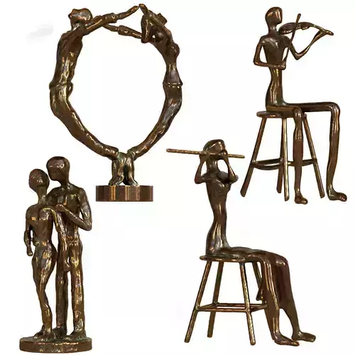 Elur figurine  set  002