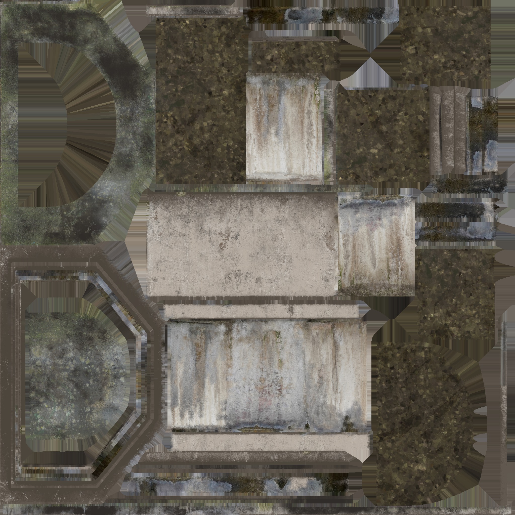 Public Fountain 3D model_9