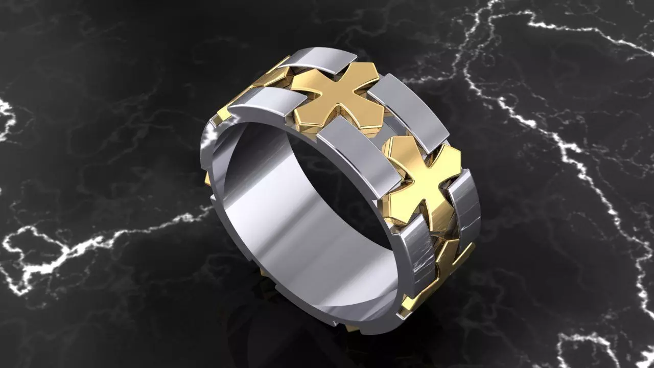 Alliance Cross for Men G-325 3D print model_0