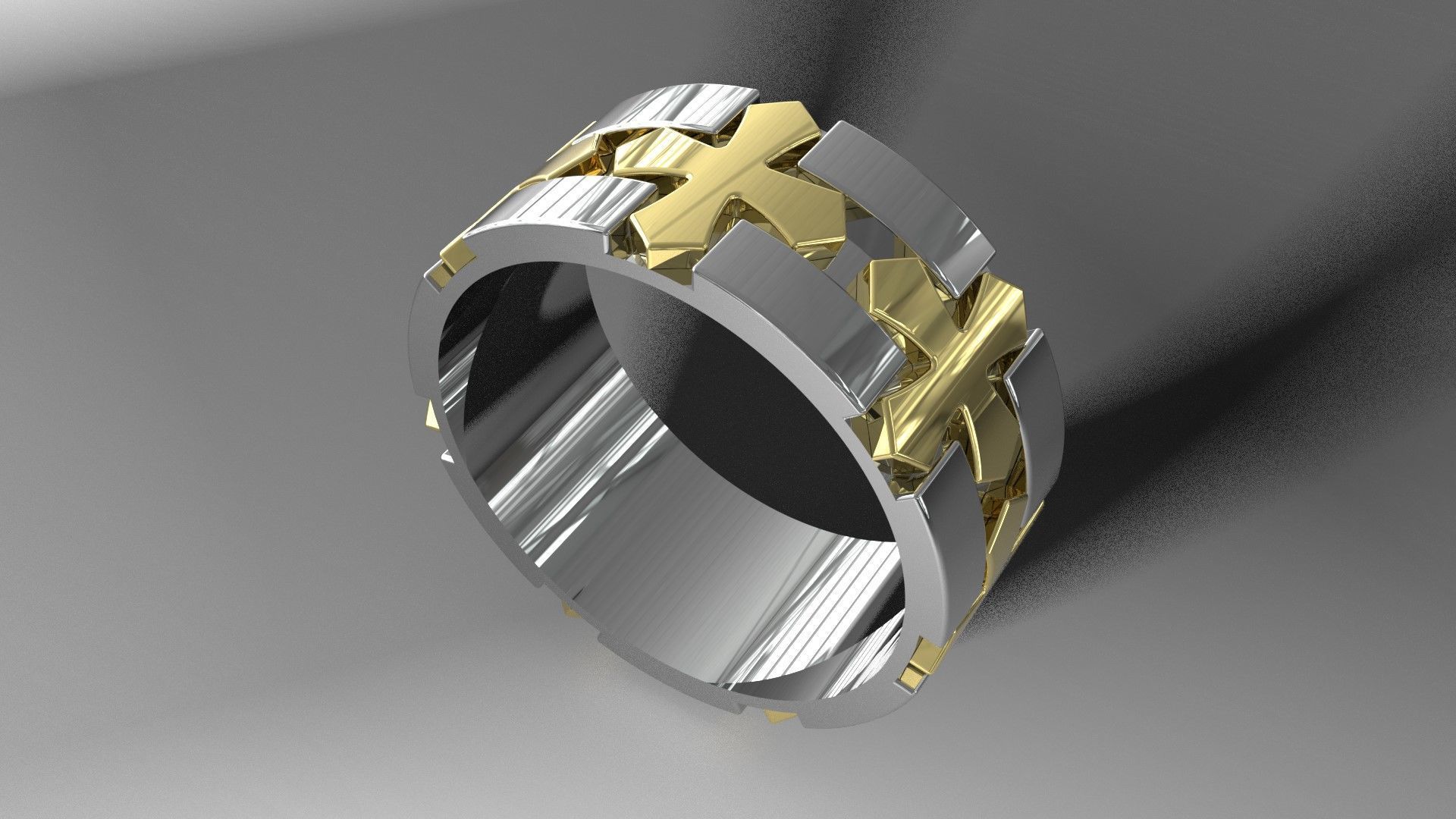 Alliance Cross for Men G-325 3D print model_3