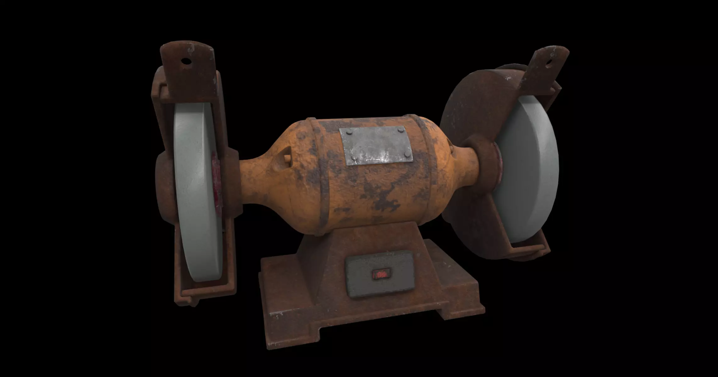bench grinder 3D model_0