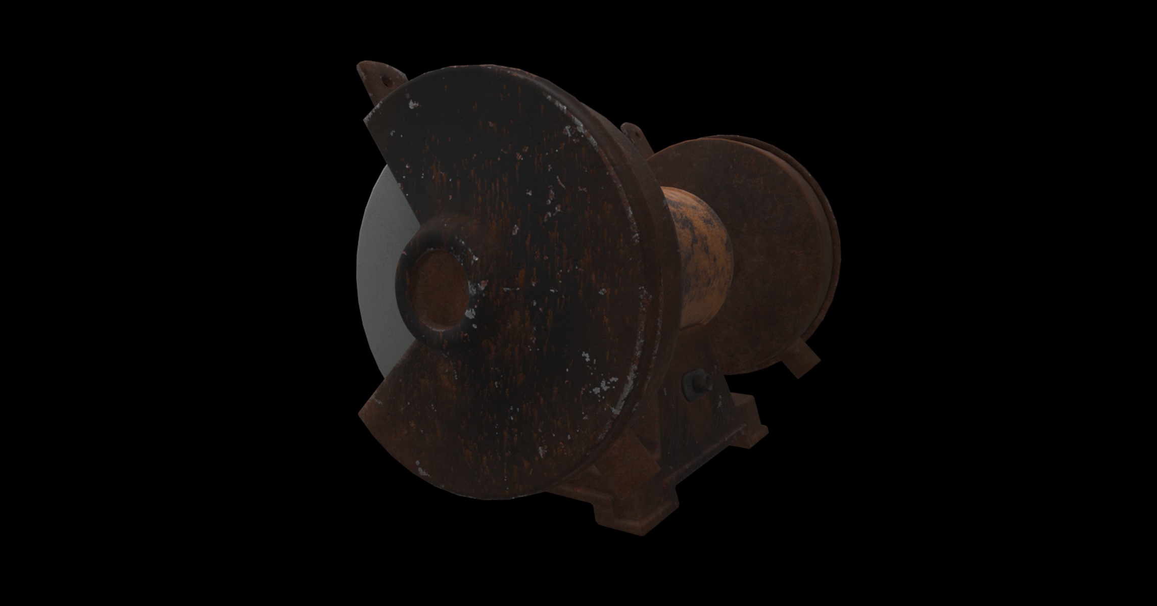 bench grinder 3D model_3