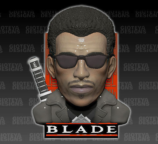 Blade The Daywalker 3D model