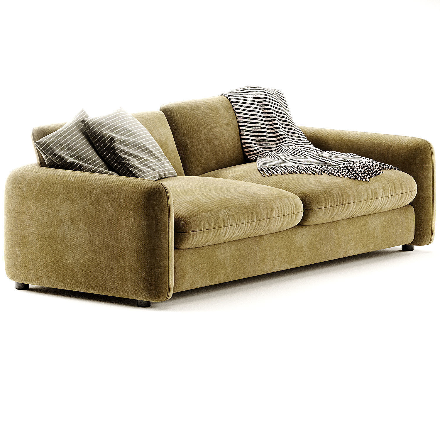 Ingel Sofa Antwerp Taupe 3D model_1