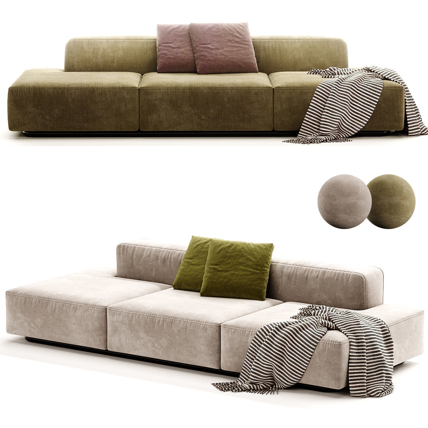 Sofa Margo 3D model_2