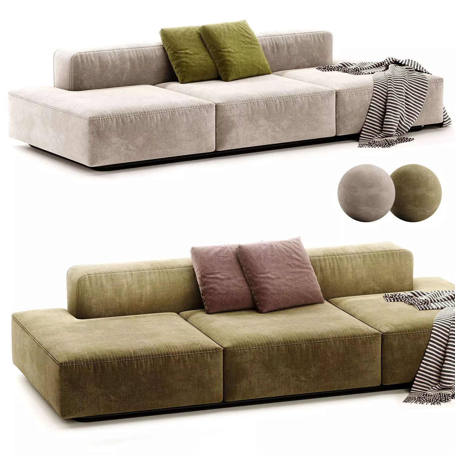 Sofa Margo 3D model_0