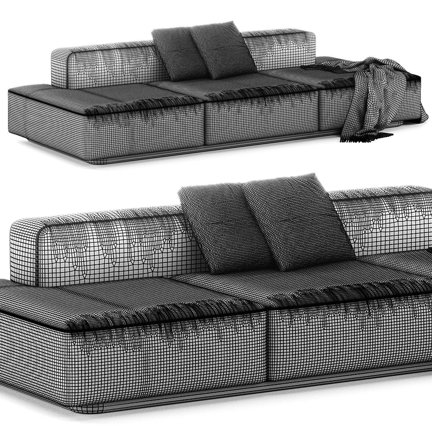 Sofa Margo 3D model_4