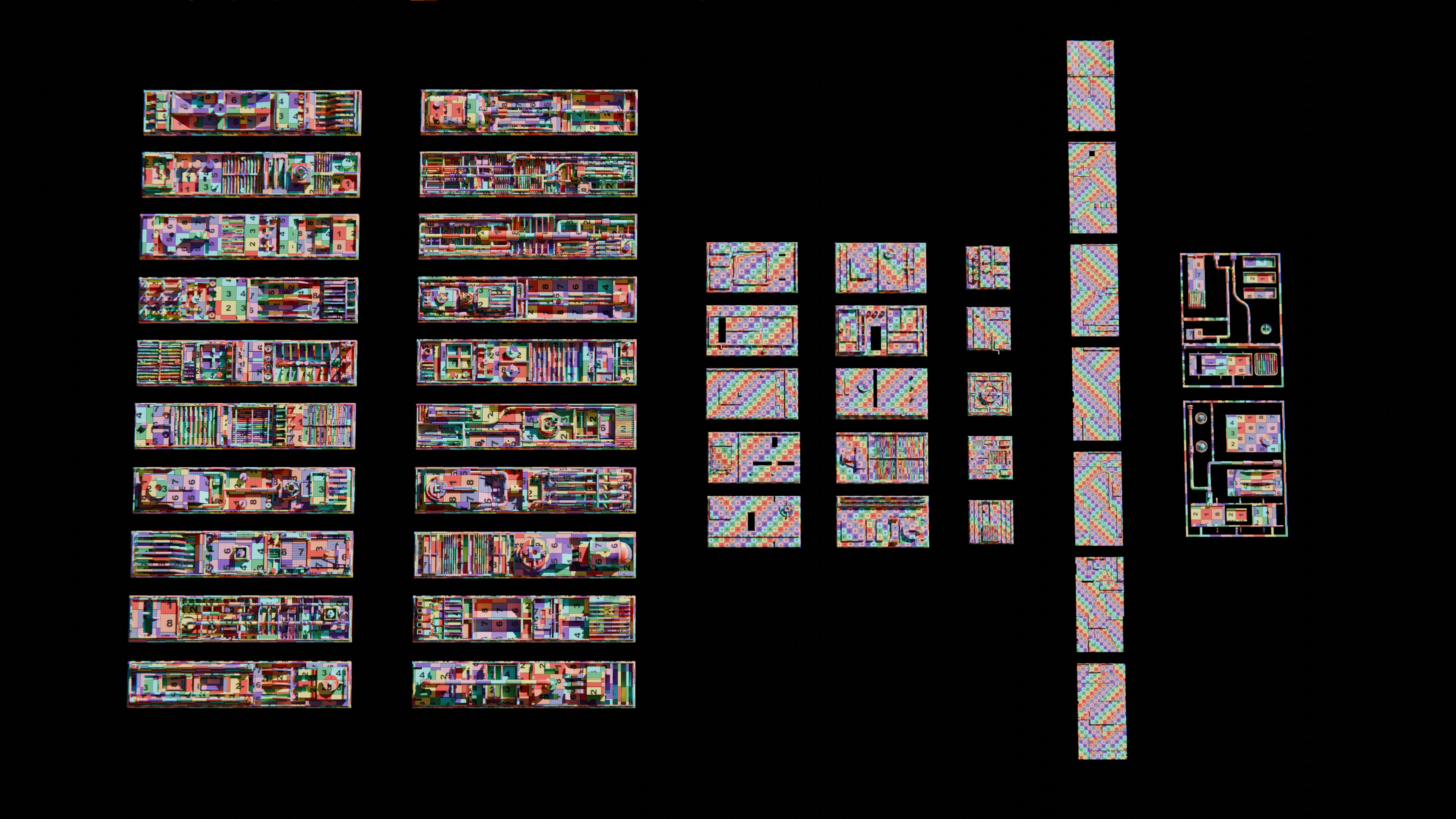 SCIFI KITBASH 3D model_9