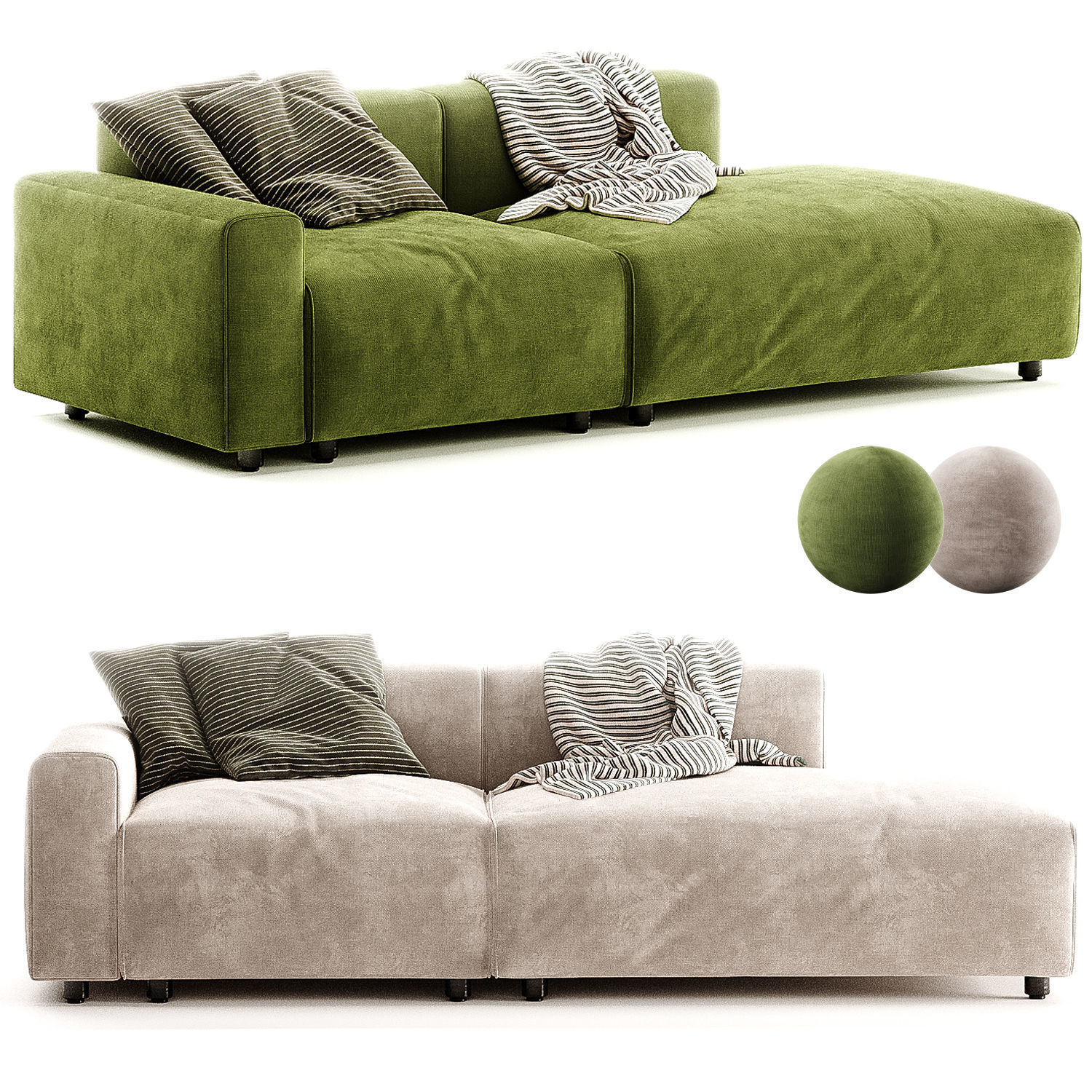  CHEESE Sofa By Grado Design 3D model_2