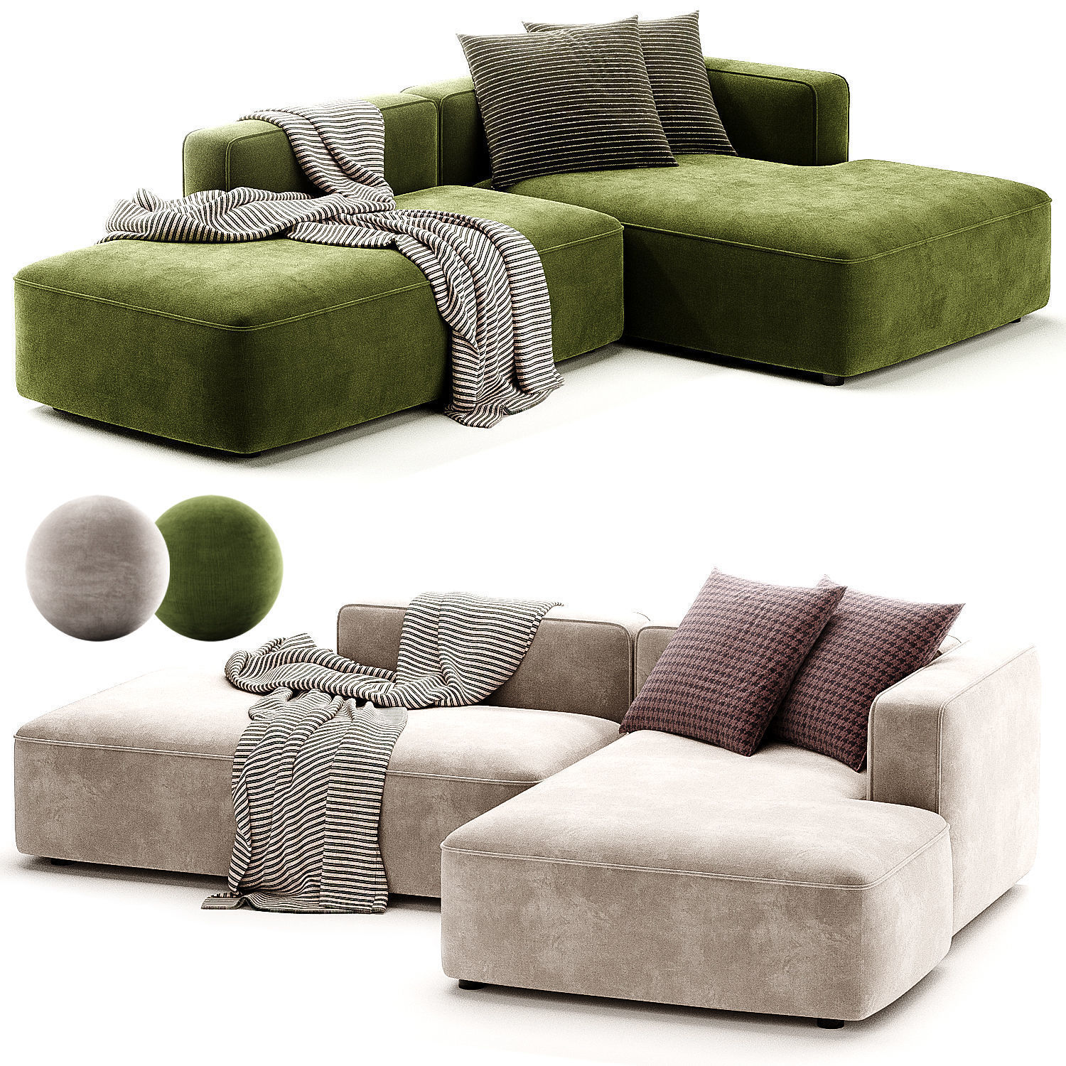 BASECAMP XL Small Sofa 3D model_3