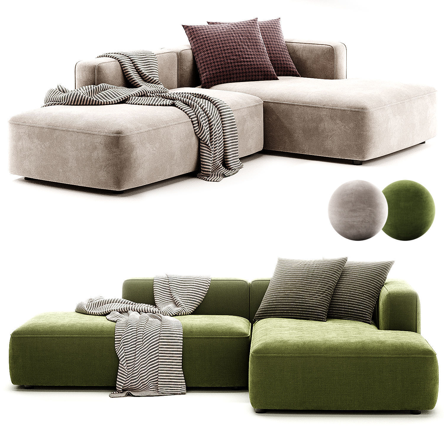 BASECAMP XL Small Sofa 3D model_2