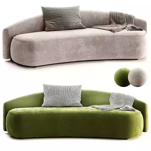 KYOKUSEN Sofa By Quinti Sedute