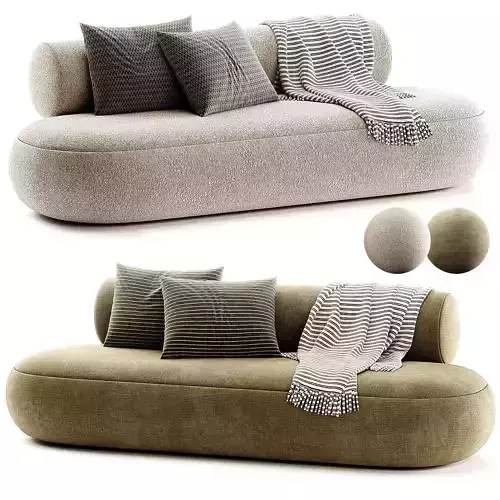 Hippo Sofa by Norr11 3D model