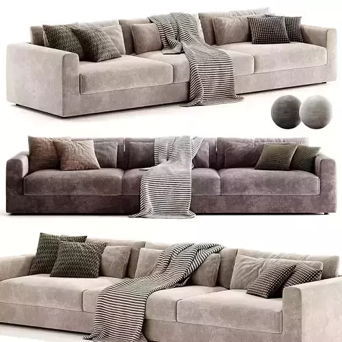 STUDIO By Linteloo Sectional fabric sofa
