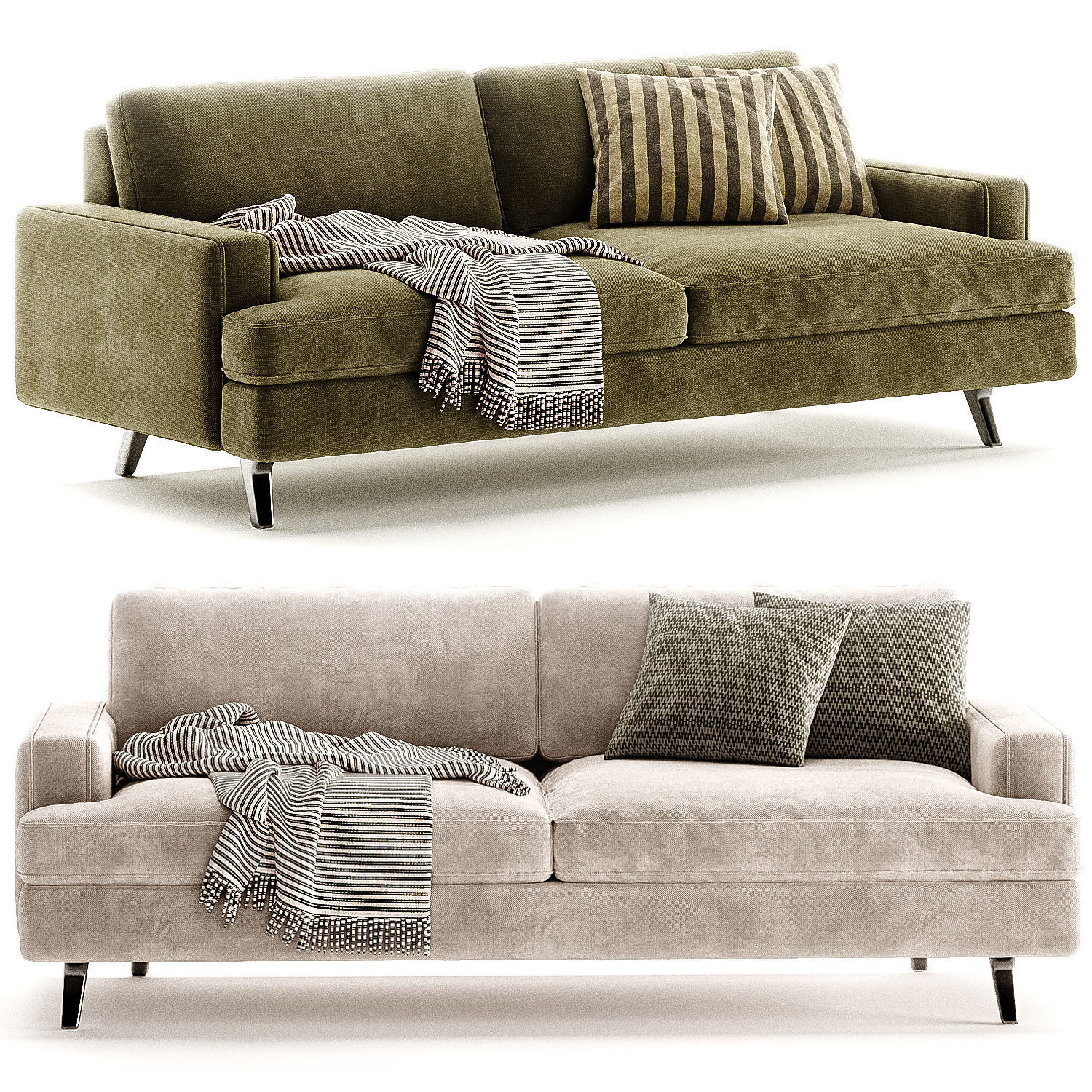 Lido Sofa 3D model_2