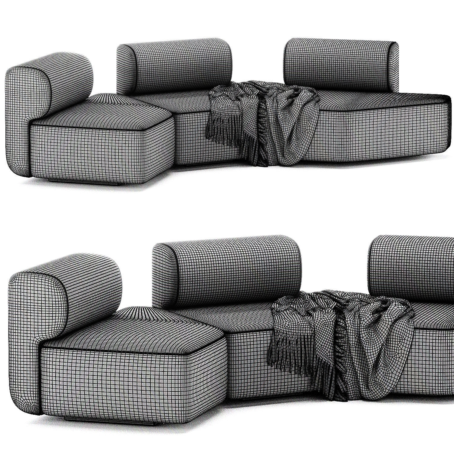 Stage Bundle Sofa 3D model_3