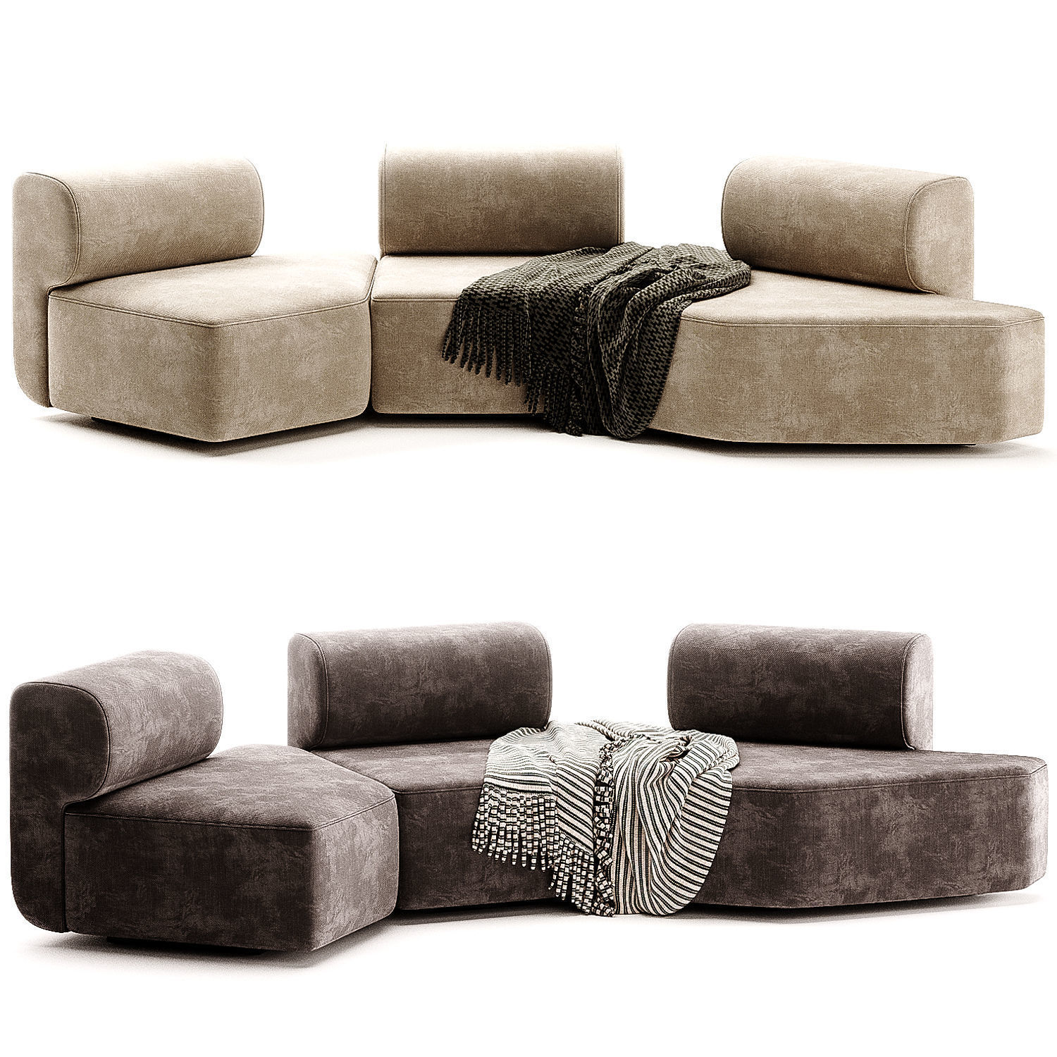 Stage Bundle Sofa 3D model_2
