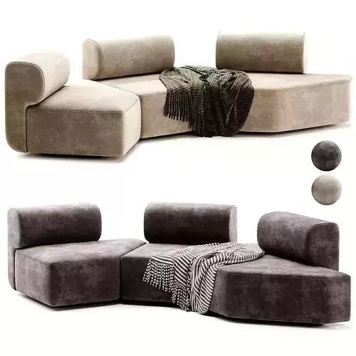 Stage Bundle Sofa 3D model