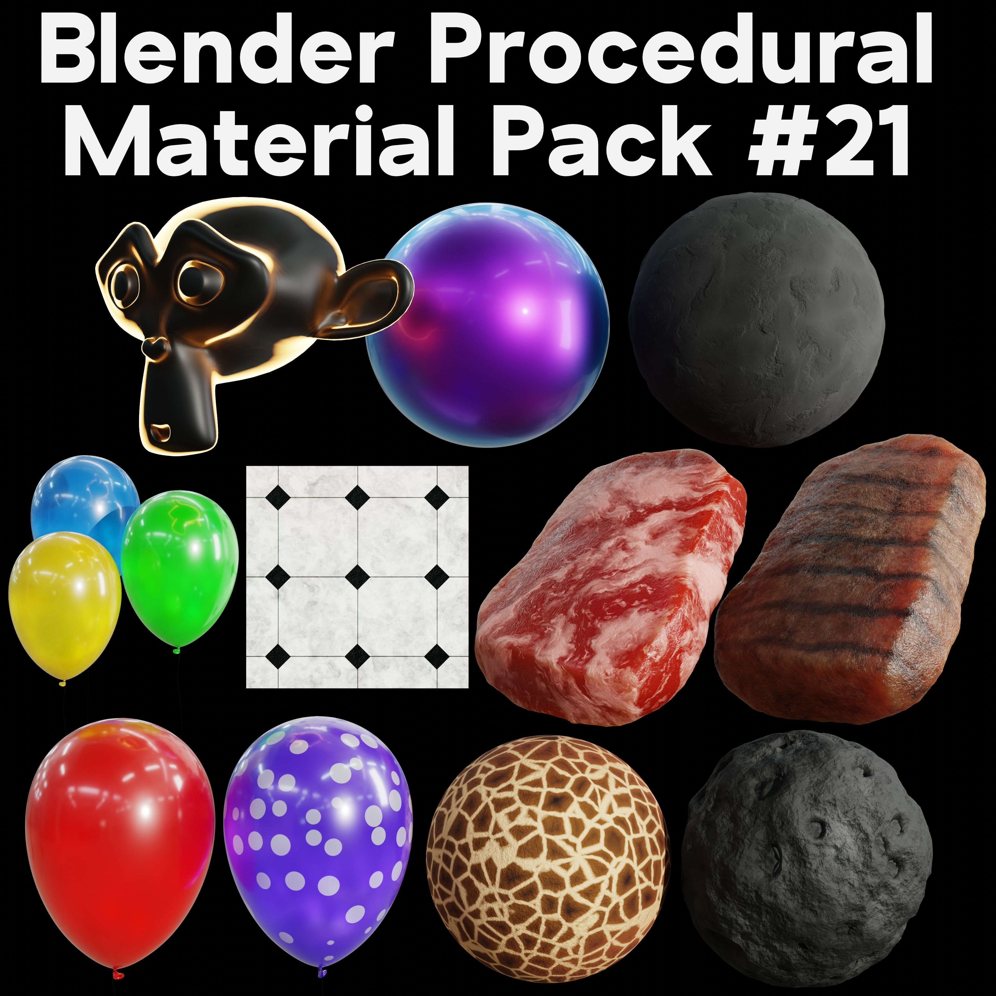 Blender Procedural Material Pack 21 Texture_5