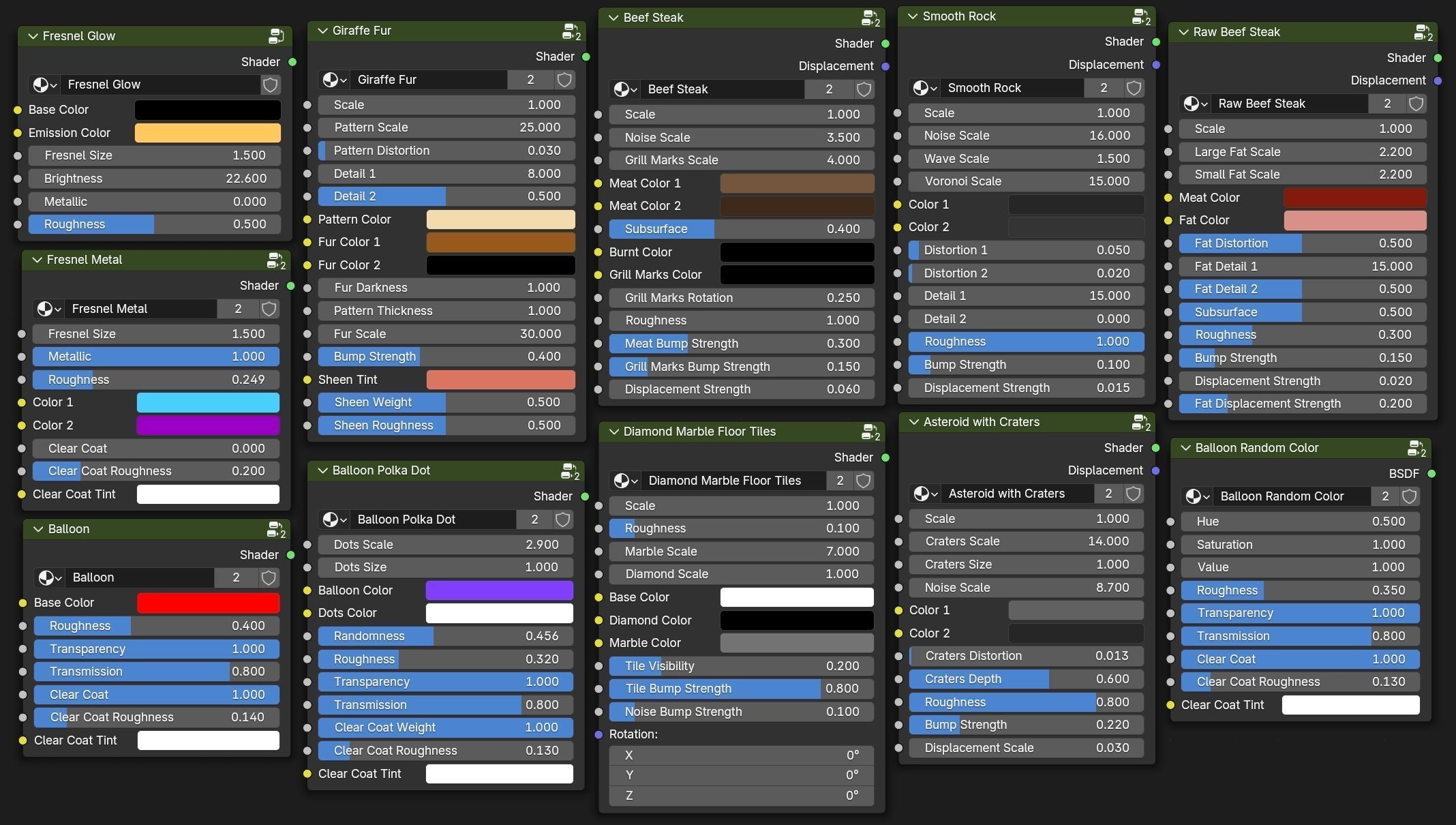 Blender Procedural Material Pack 21 Texture_2