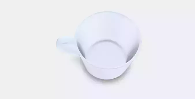 IKEA 365 Mug Low-poly 3D model