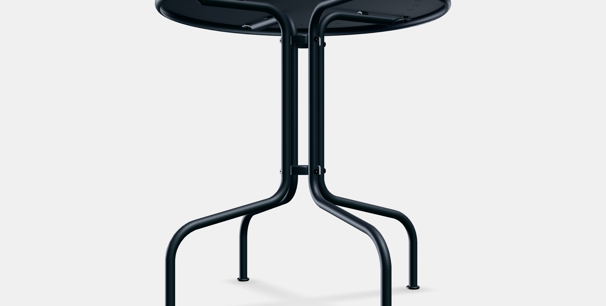 LACKO Table outdoor Low-poly 3D model_9