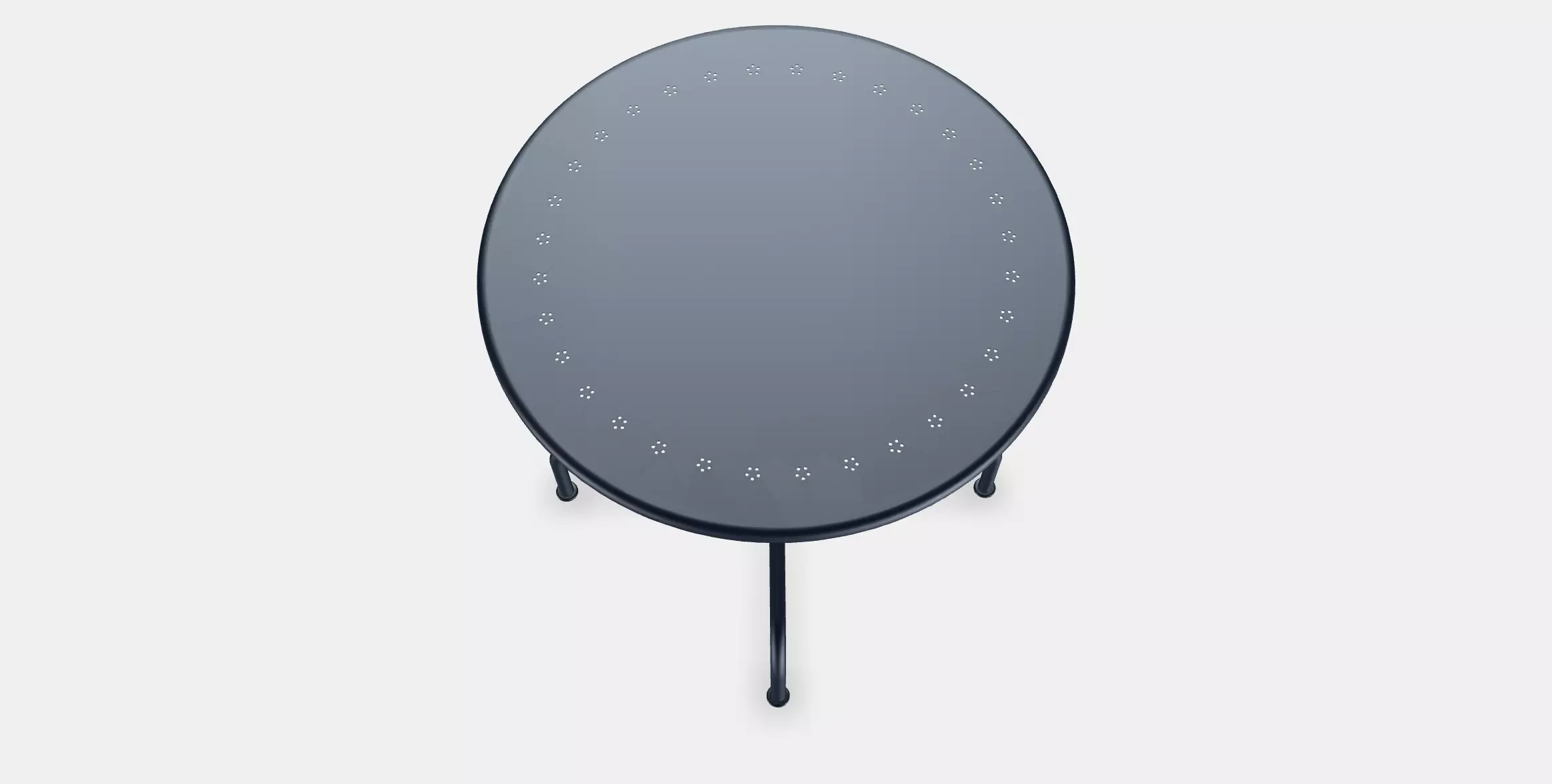 LACKO Table outdoor Low-poly 3D model_0