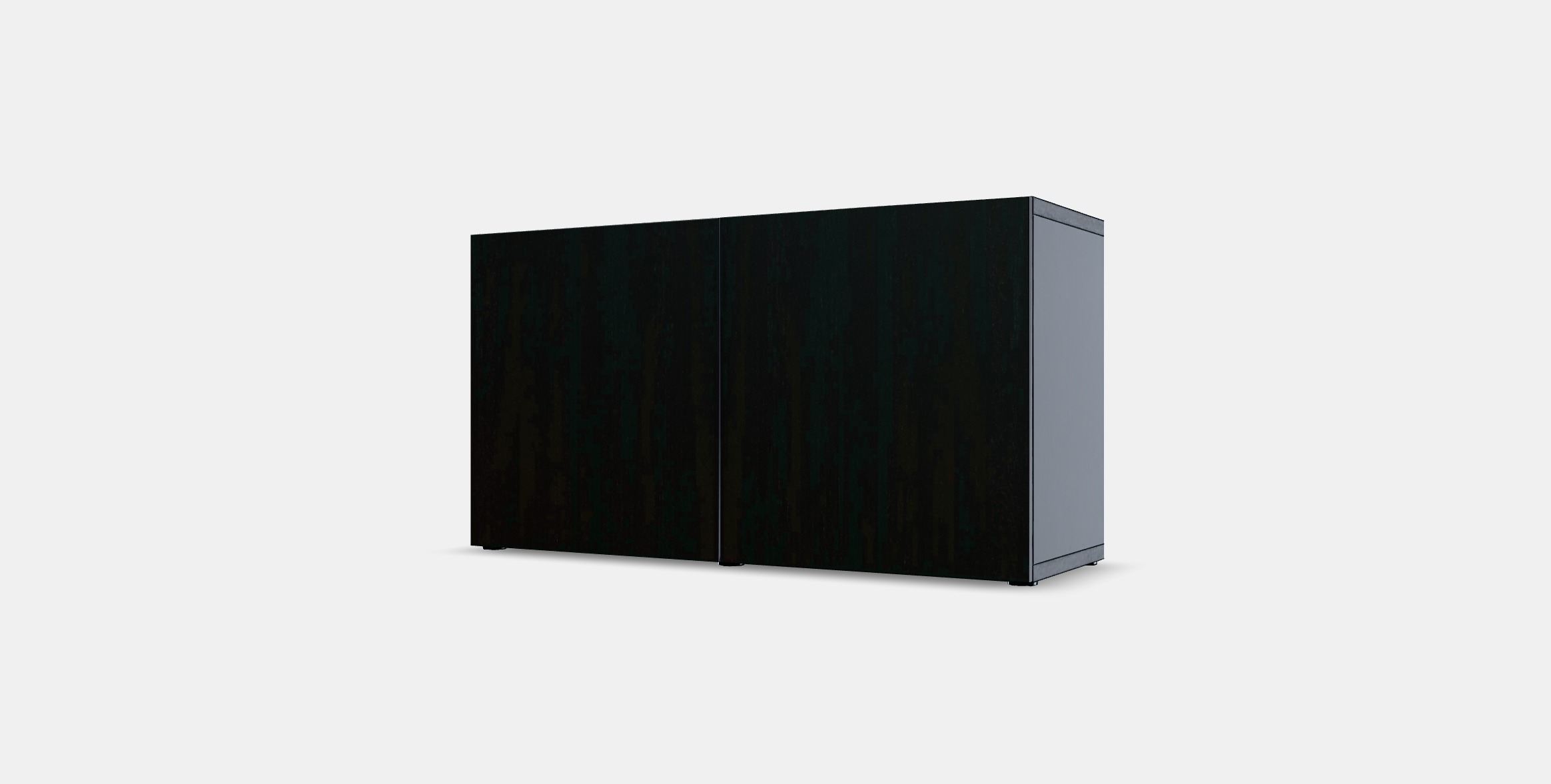 BESTA Storage combination with doors 5 Low-poly 3D model_9