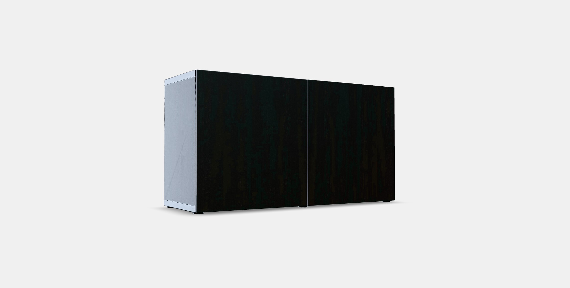 BESTA Storage combination with doors 5 Low-poly 3D model_3