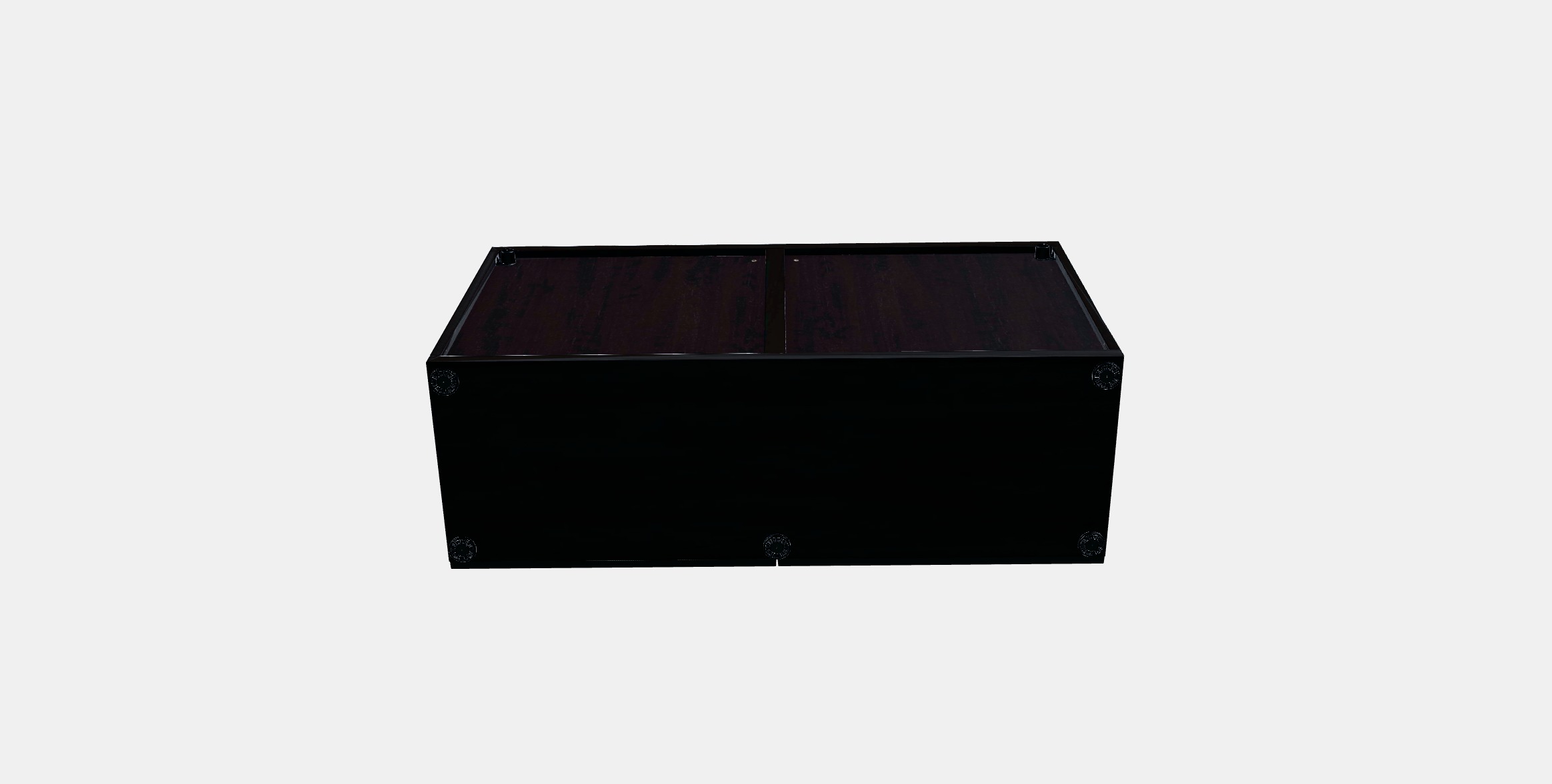 BESTA Storage combination with doors 5 Low-poly 3D model_4