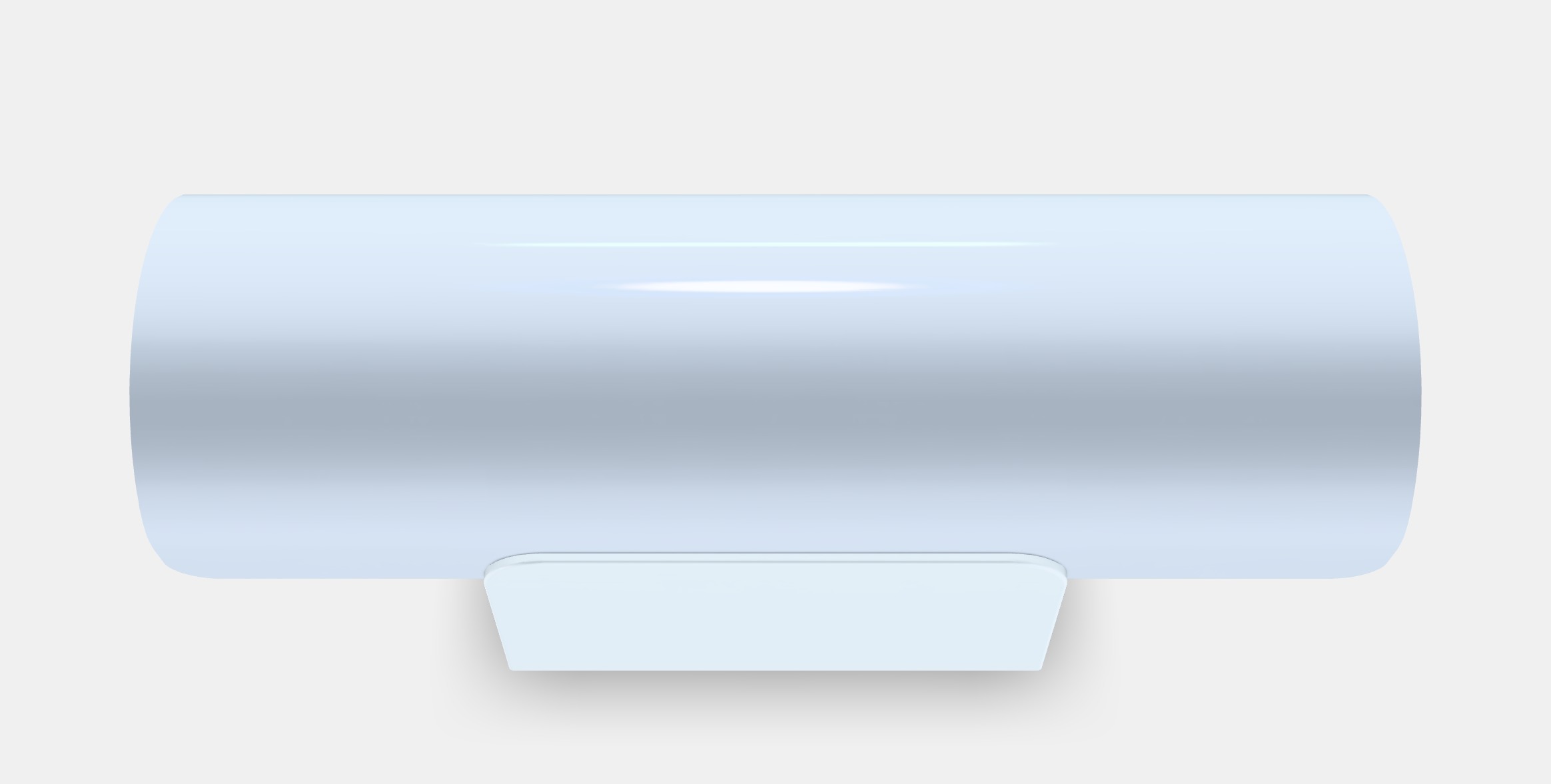 HAVSDUN LED wall lamp Low-poly 3D model_4