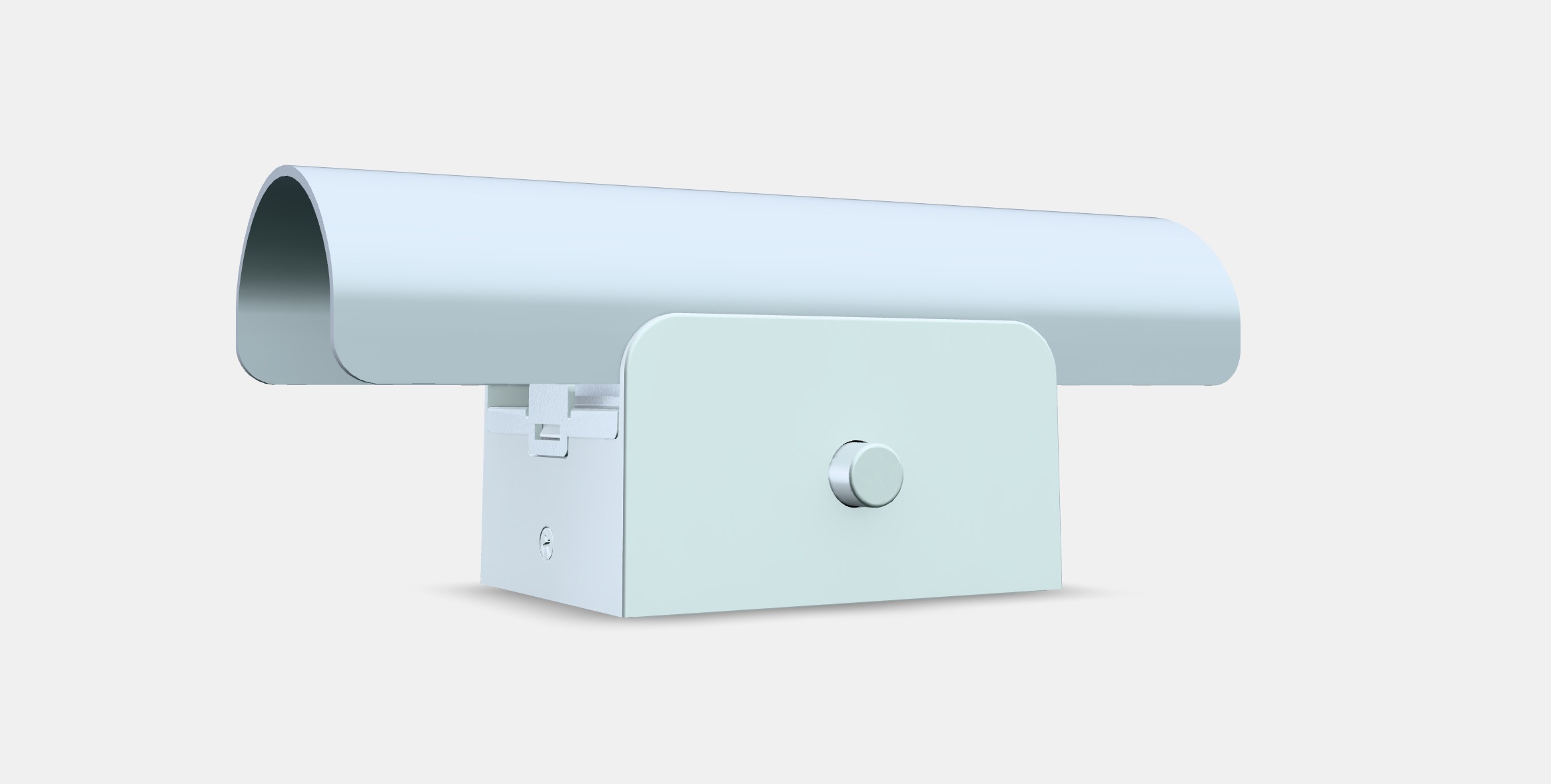 HAVSDUN LED wall lamp Low-poly 3D model_9