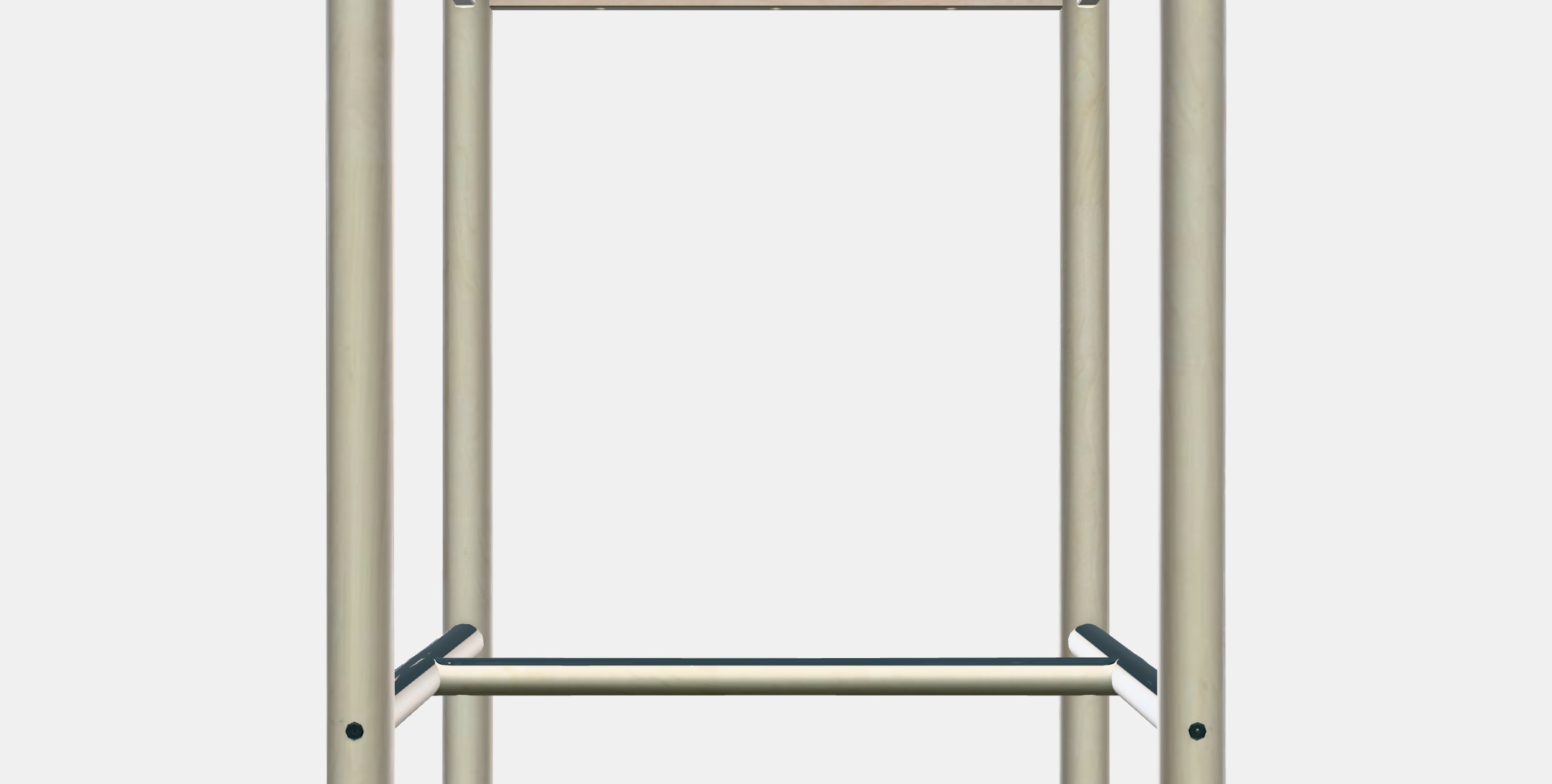 RONNINGE Bar table Low-poly 3D model_11