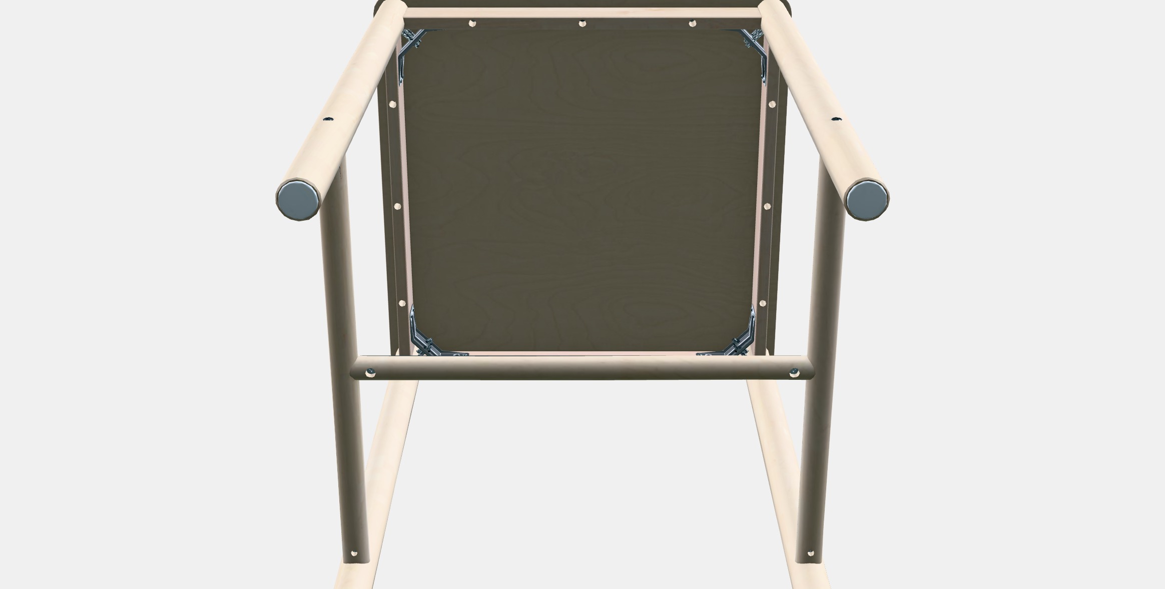 RONNINGE Bar table Low-poly 3D model_8