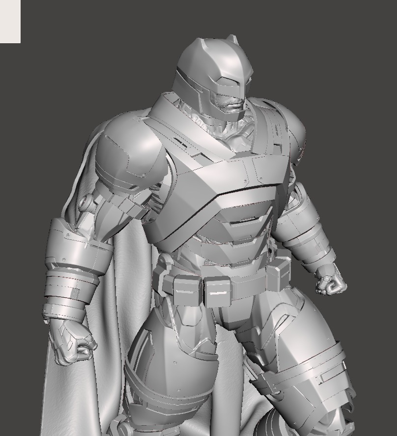 Armored Batman from batman vs superman 3D print model_2